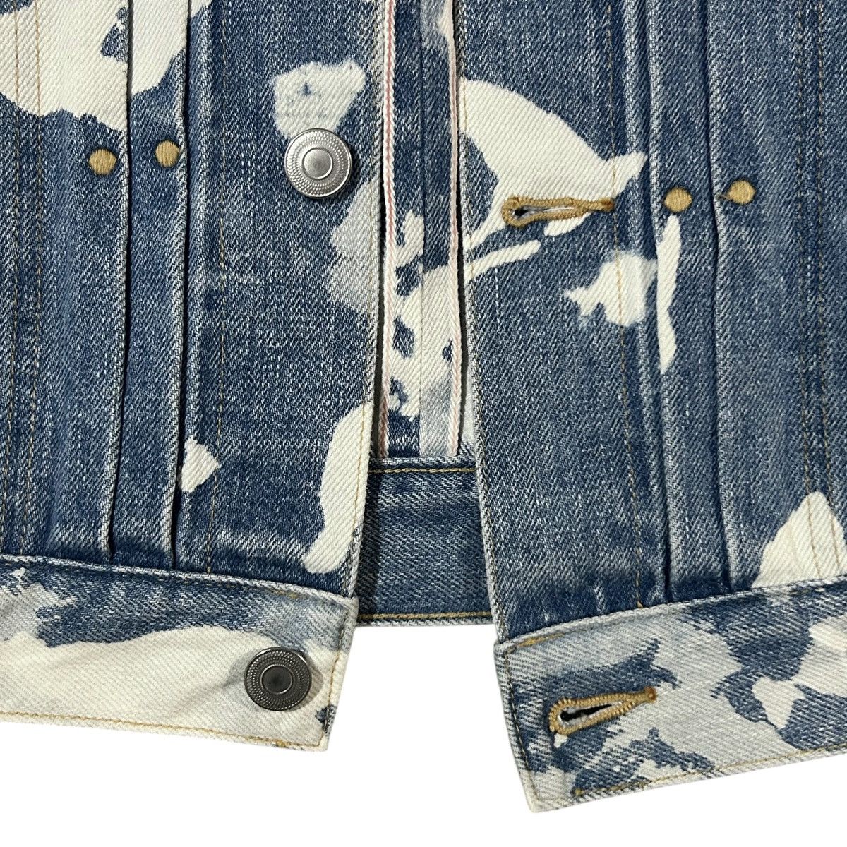 Blue Blue Japan Type II Splatter Dye Trucker Jacket Size US S / EU 44-46 / 1 - 4 Thumbnail