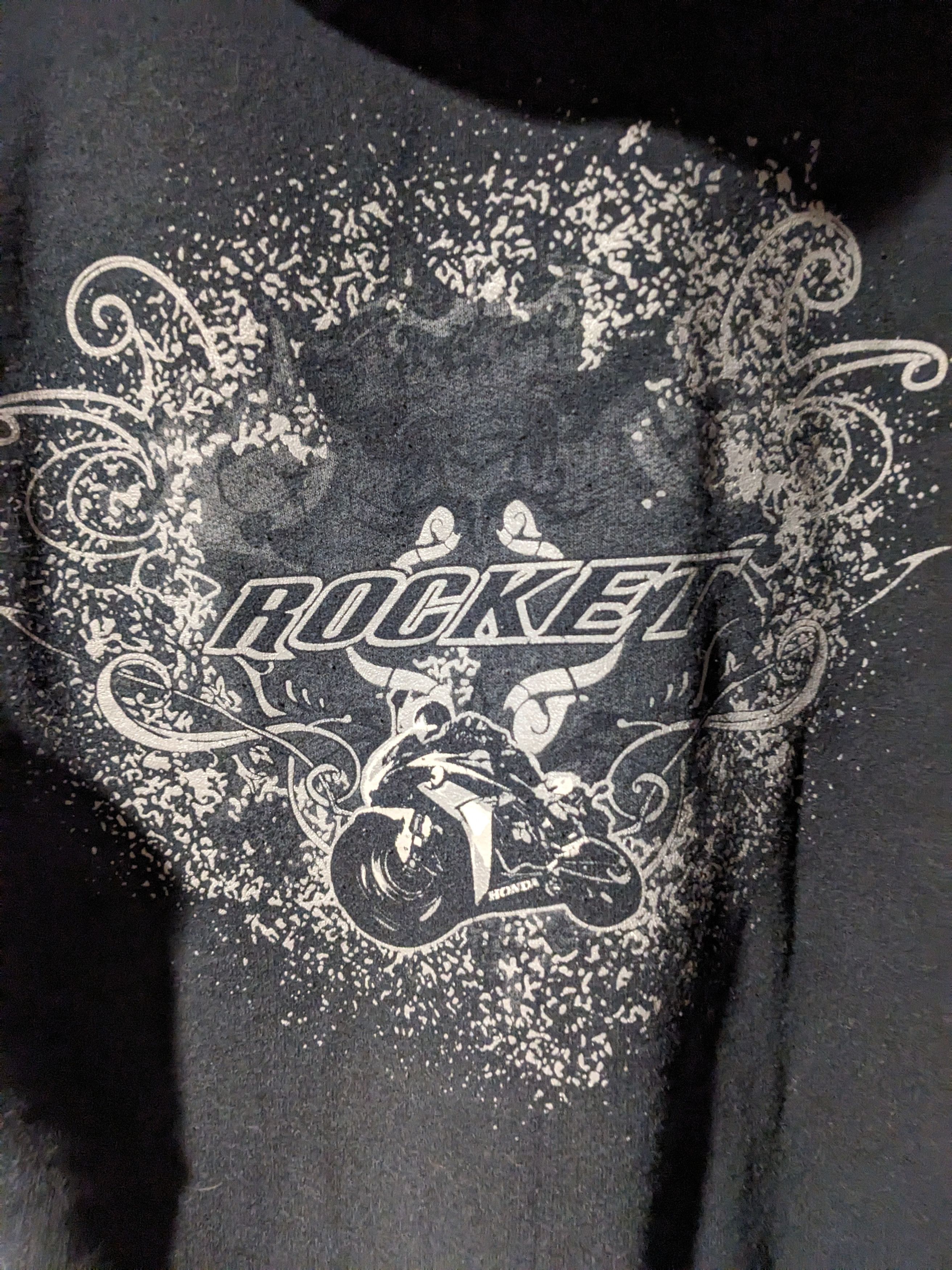 Honda Vintage Y2K Honda Racing Rocket Dirt Rally Motocross Hoodie Size US S / EU 44-46 / 1 - 7 Thumbnail