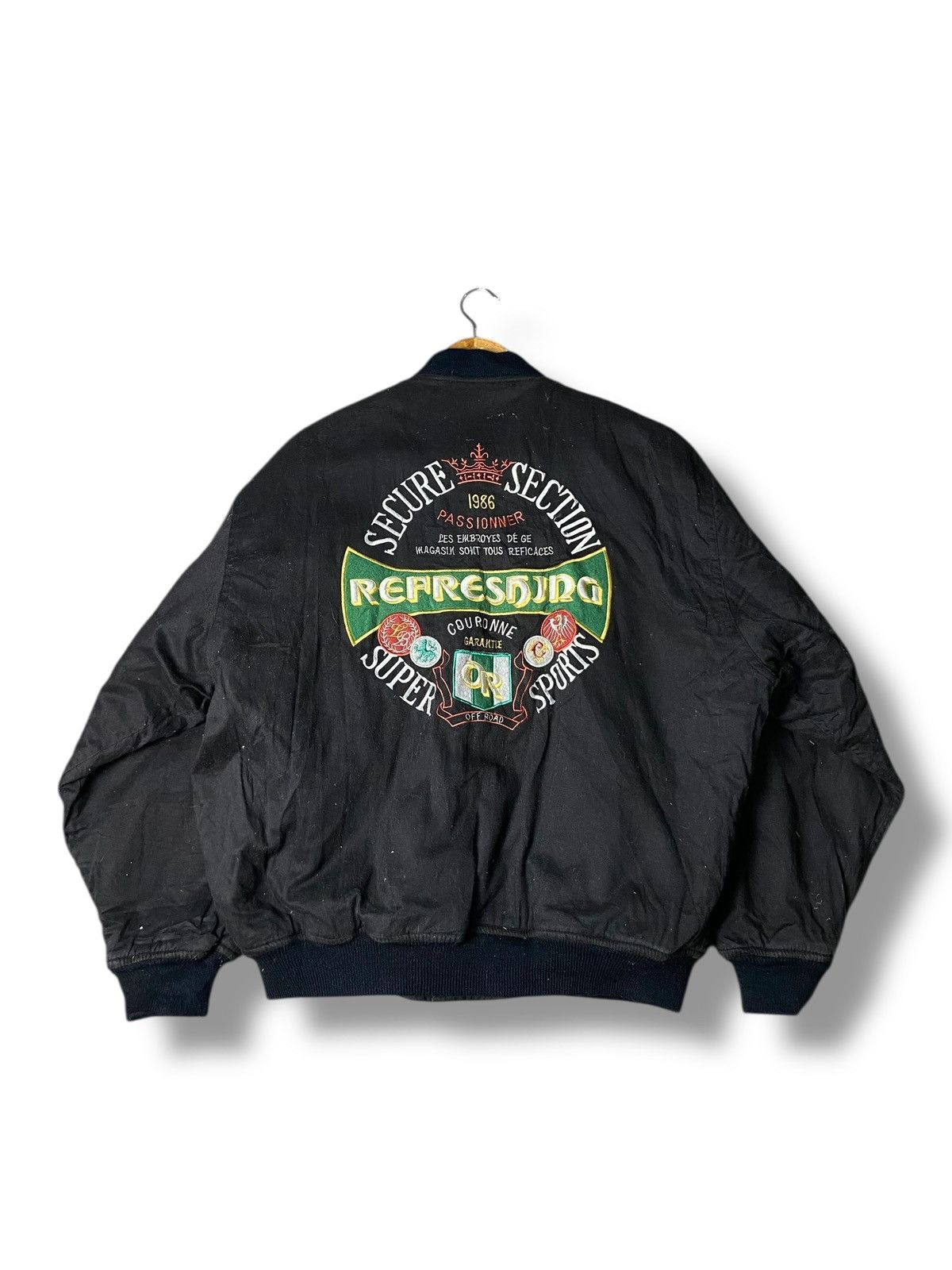 Japanese Brand Off Road Original Marine Embroidered Jacket (150) Size US L / EU 52-54 / 3 - 8 Thumbnail