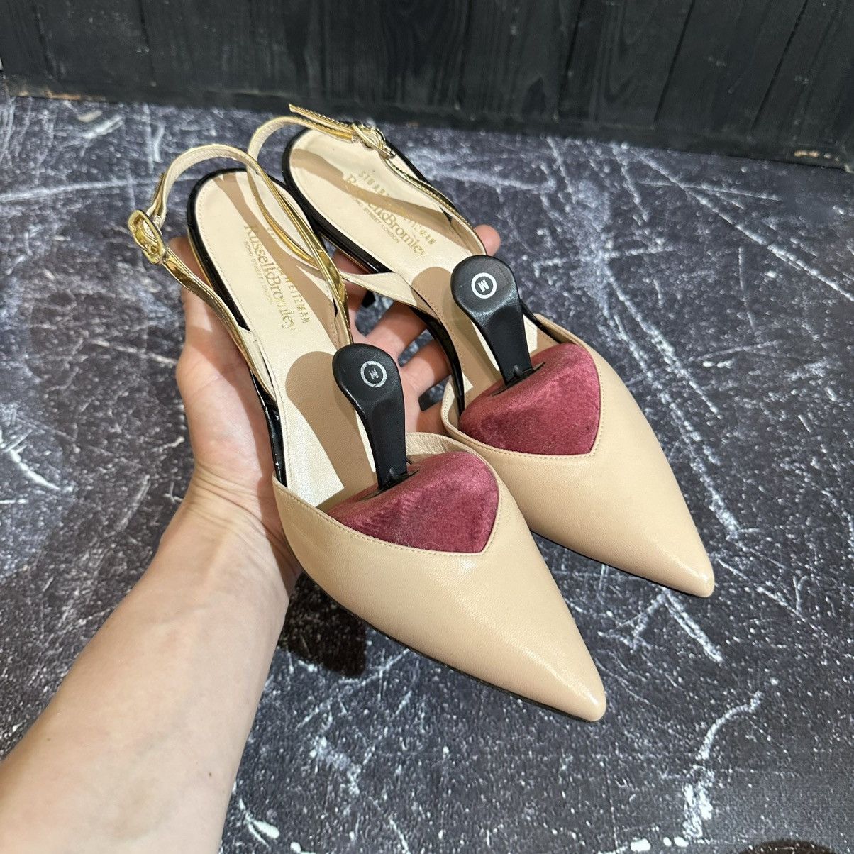 Stuart Weitzman Stuart Weitzman Women’s Leather Heels Size 9.5 XL Size US 9.5 / IT 39.5 - 3 Thumbnail
