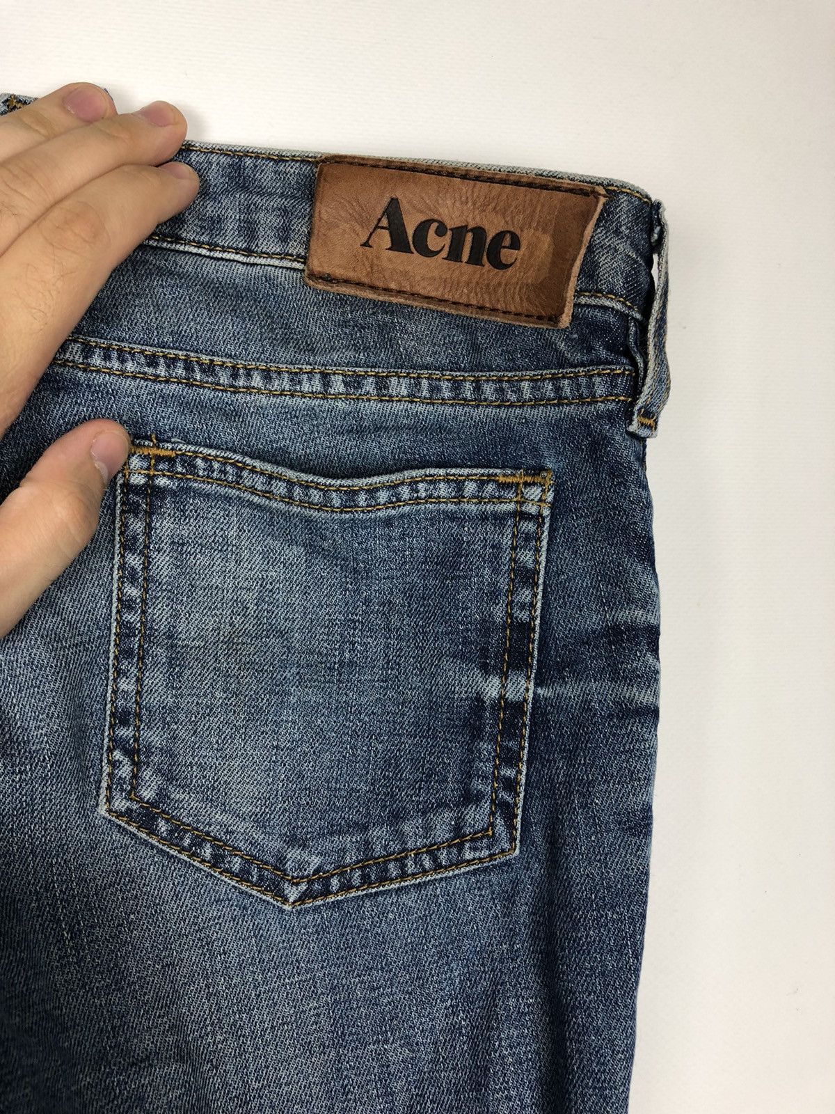 Acne Studios Acne Studios Blue Denim Jeans Pants size 26x34 Size 26" / US 2 / IT 38 - 7 Thumbnail