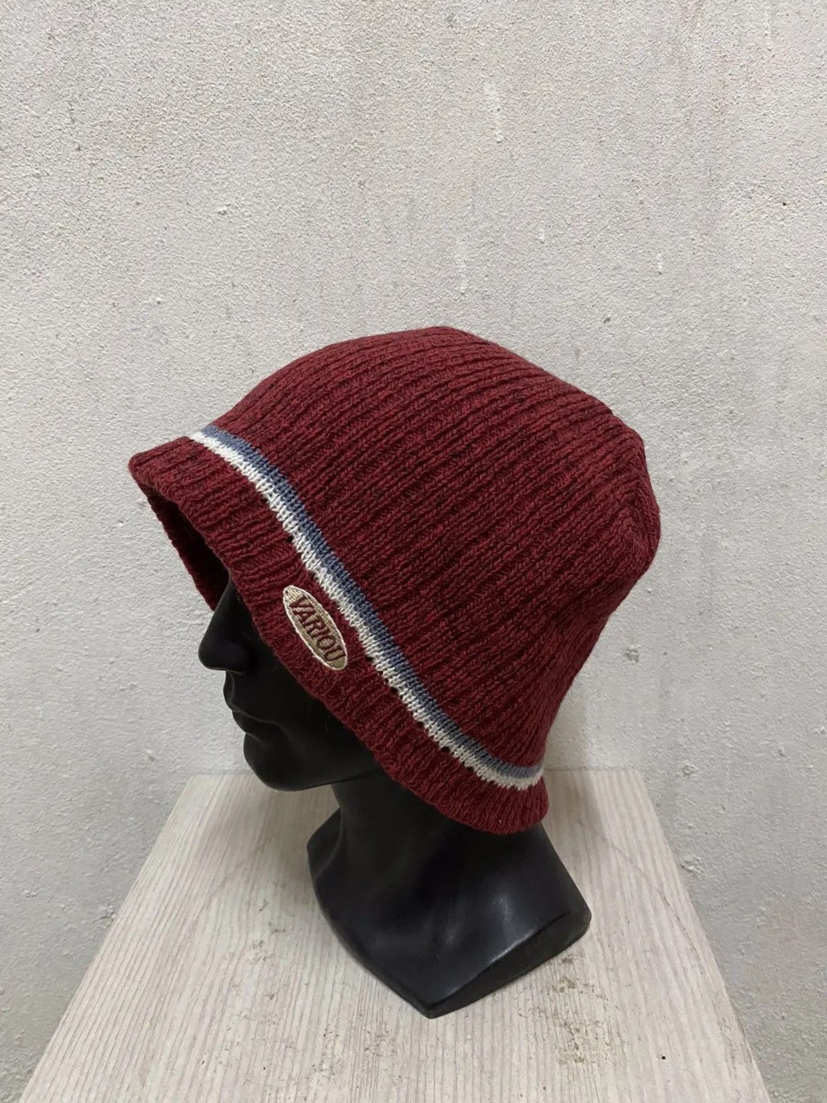 Japanese Brand × Vintage Variou Plain Beanie Hat Size ONE SIZE - 3 Thumbnail