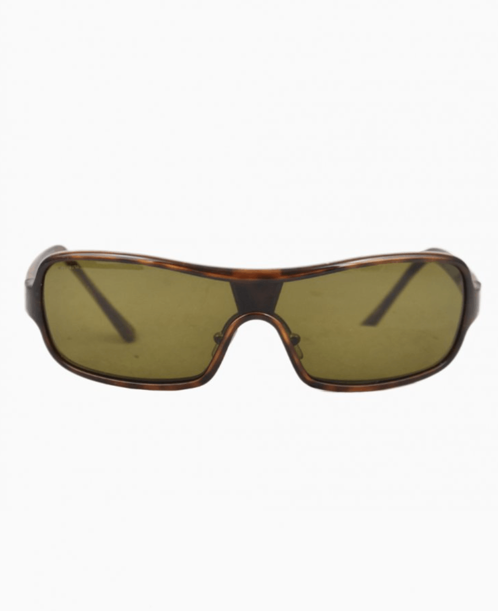 Prada × Vintage PRADA Sunglasses SPR 10D Sport Symbol Wrap Shield Mask Size ONE SIZE - 3 Thumbnail
