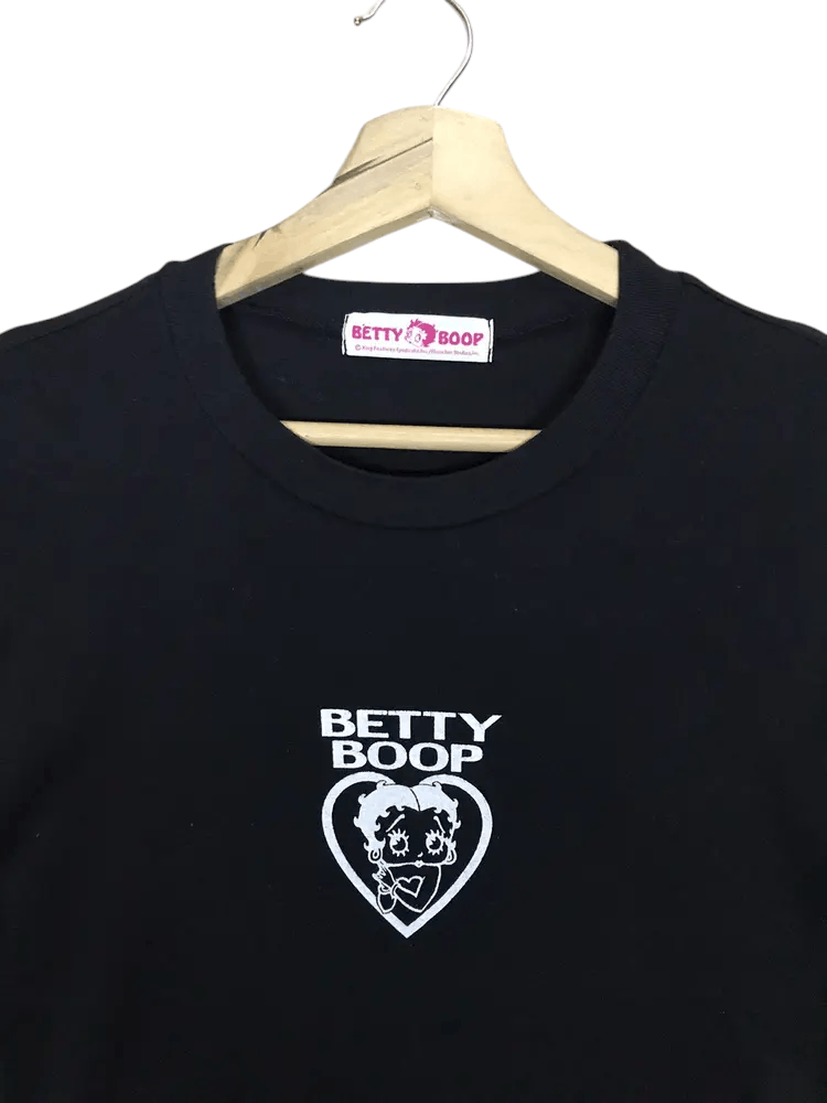 Cartoon Network Vintage 90's Betty Boop Ride Chopper Crop Tops Size M / US 6-8 / IT 42-44 - 3 Thumbnail