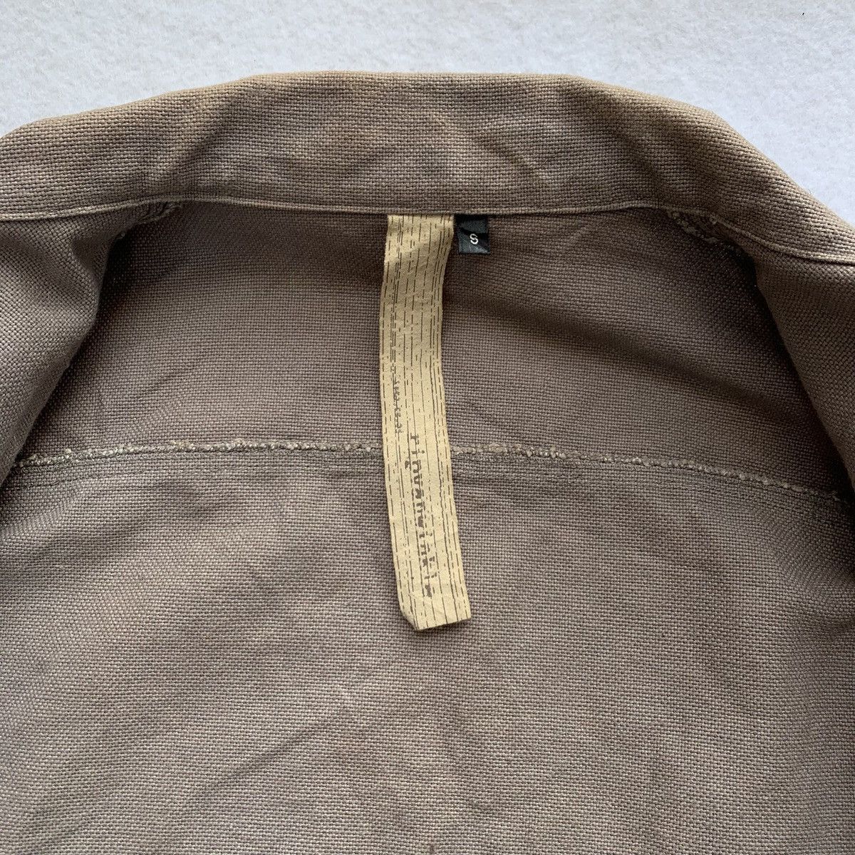 RIPVANWINKLE 1990s RIPVANWINKLE Canvas Hidden Button Jacket Size US S / EU 44-46 / 1 - 4 Thumbnail