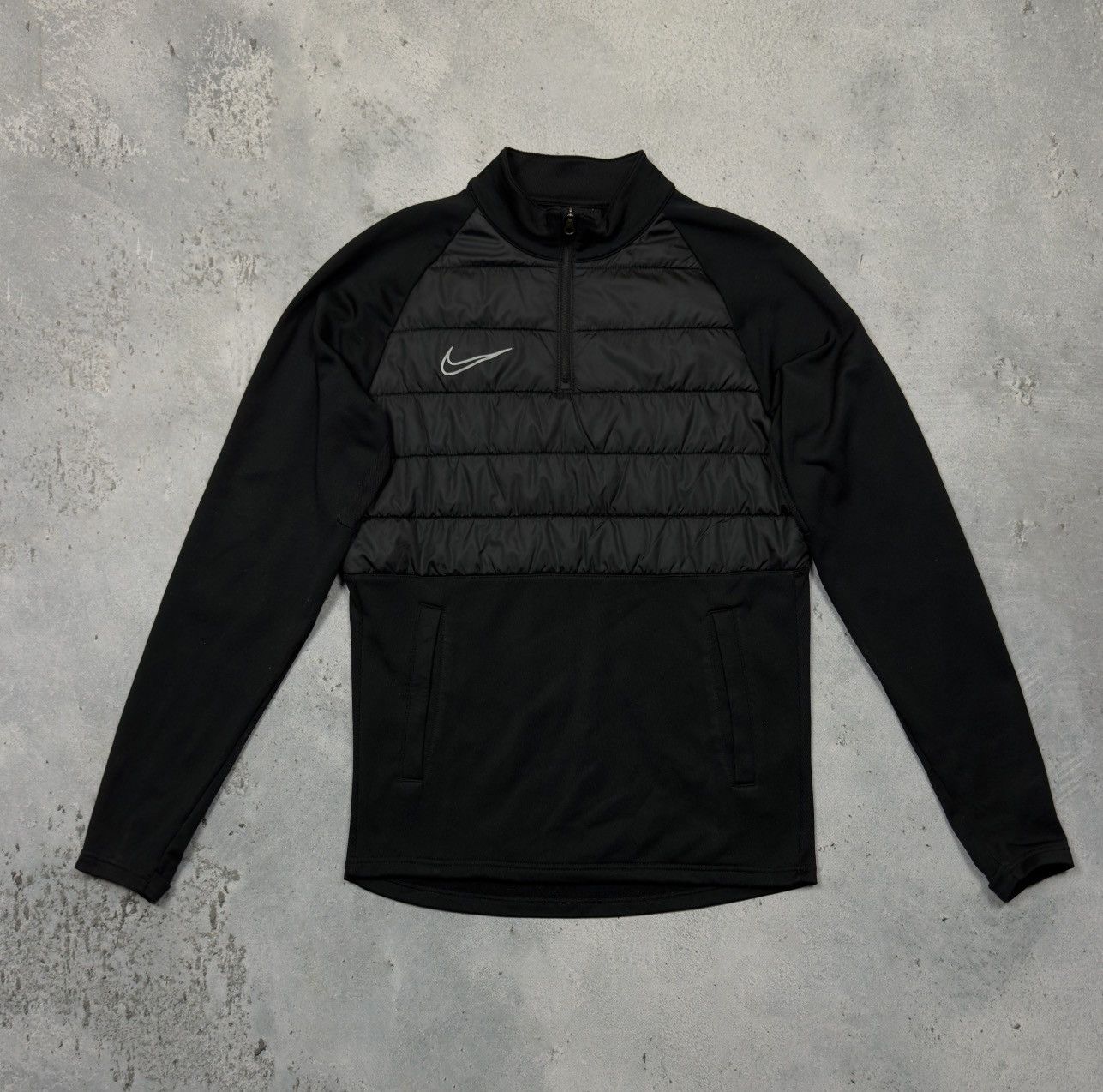 Nike Nike 1/2 zip pullover sweatshirt drill gorpcore vintage Size US S / EU 44-46 / 1 - 1 Thumbnail