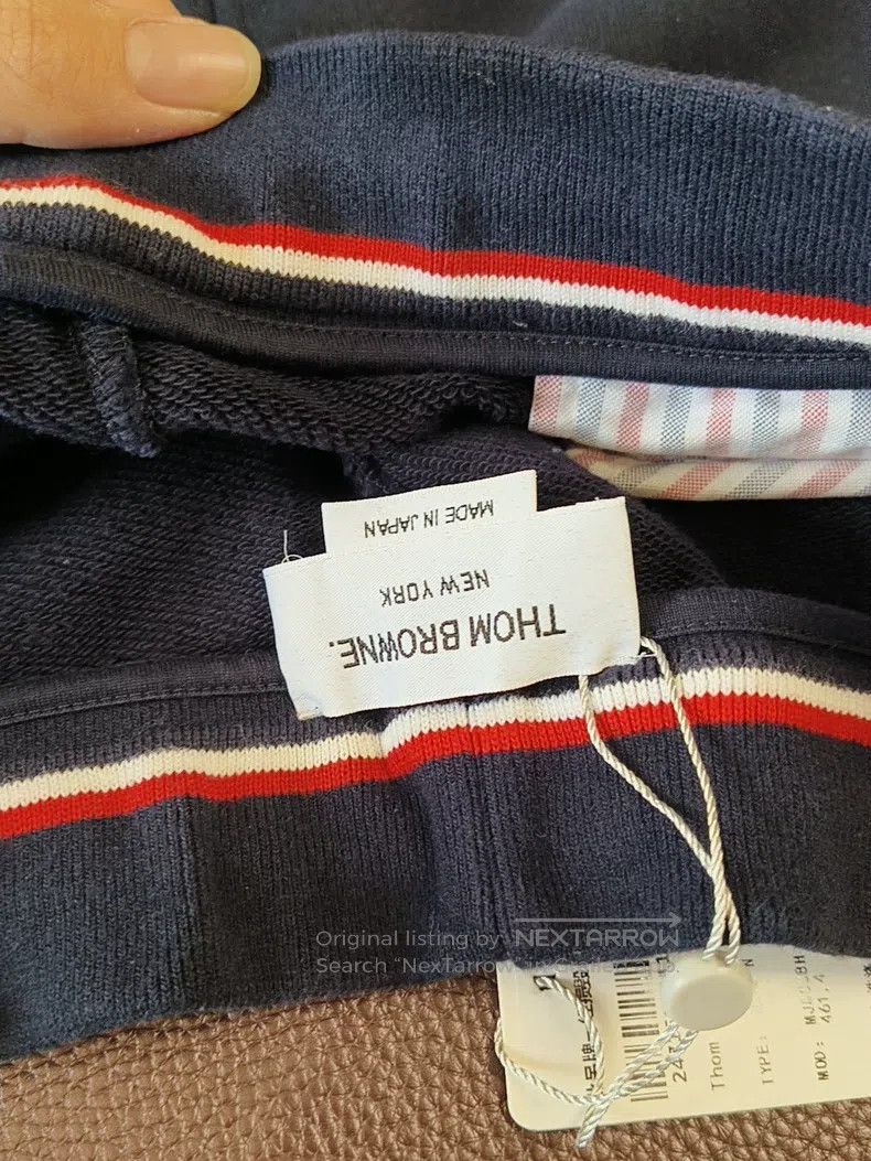 Thom Browne Thom Browne size 4 Navy Four-Stripe Track Pants Size US 30 / EU 46 - 7 Thumbnail