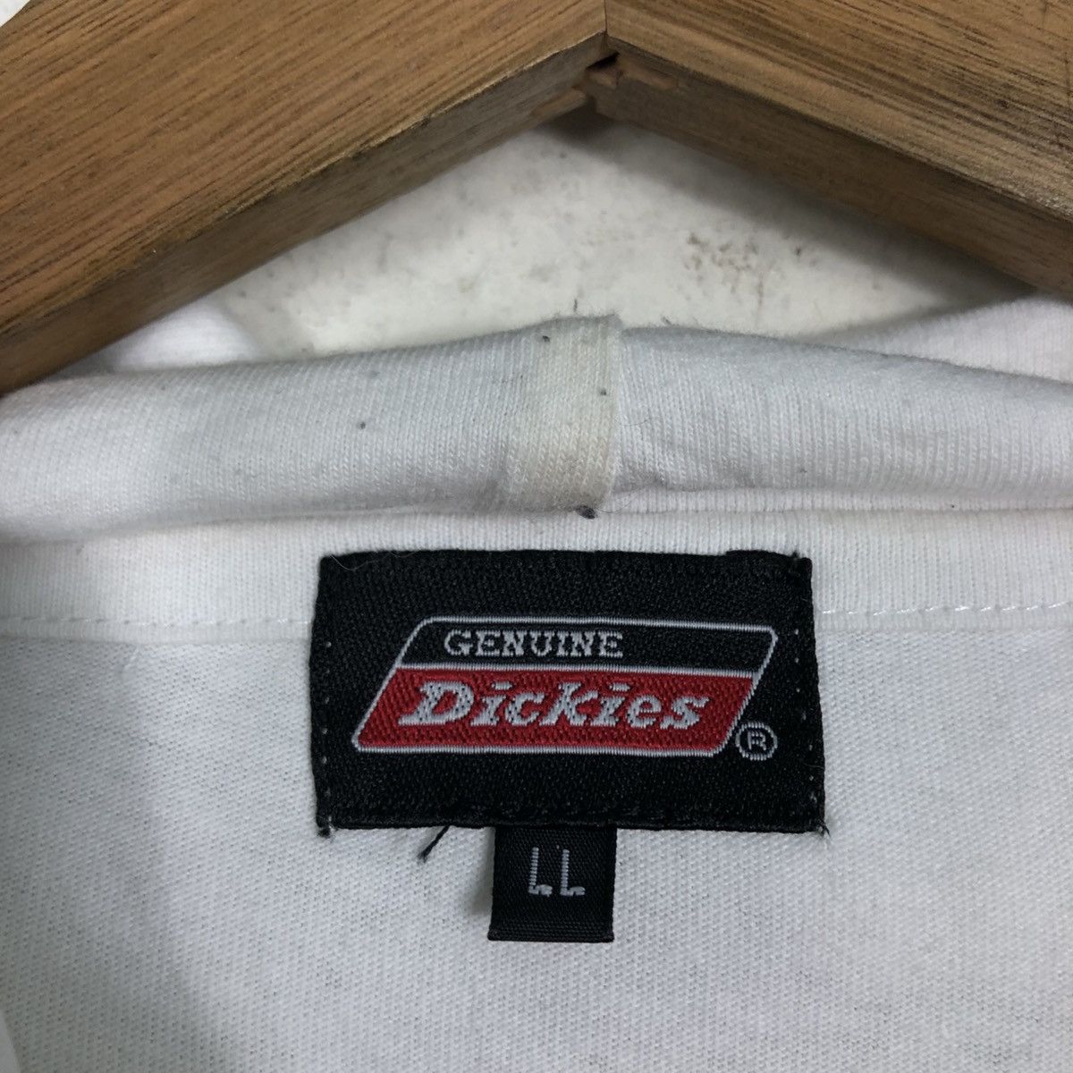 Japanese Brand 📌Vintage Hoodie Pull Over Dickies Striped Design Size US L / EU 52-54 / 3 - 18 Thumbnail