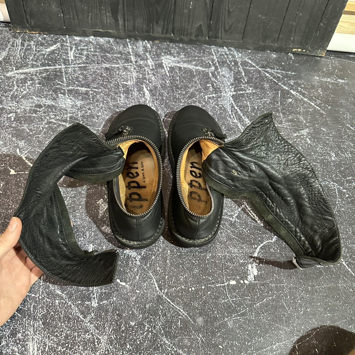 Trippen TRIPPEN Helix Wrap Zip Leather Boots 39 rick owens style Size US 9 / IT 39 - 14 Thumbnail