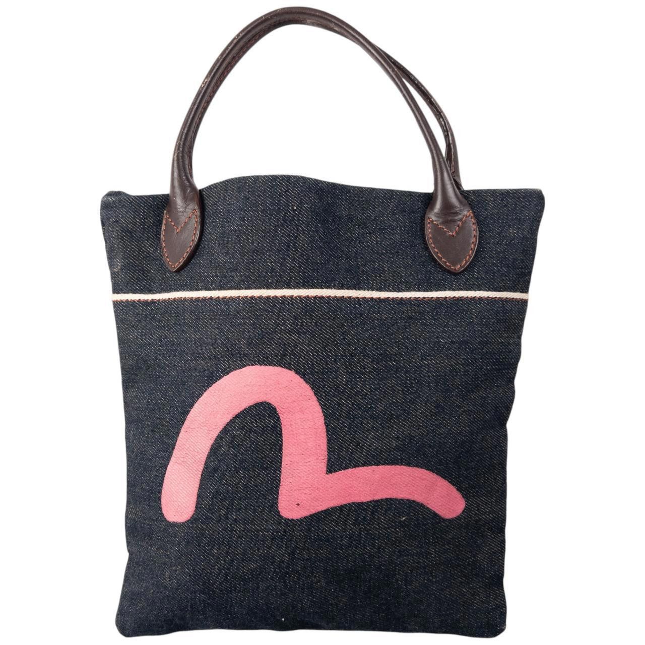 Evisu Vintage Evisu Gull Japanese Denim Handbag Size ONE SIZE - 1 Thumbnail