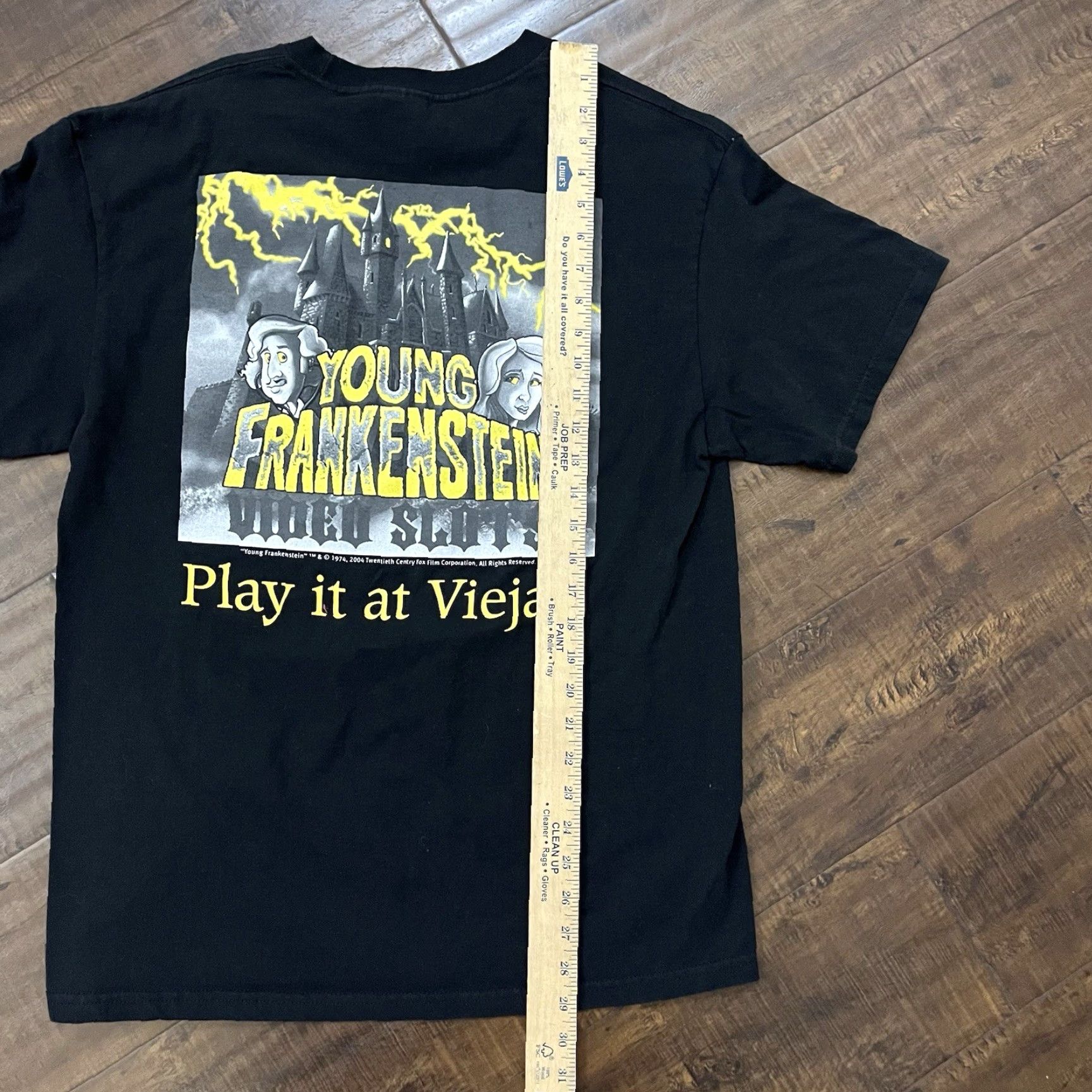 Vintage VINTAGE Tennessee River Frankenstein T-Shirt Mens Large Black Horror Music Movie Promo 70s 80s Size US L / EU 52-54 / 3 - 5 Thumbnail