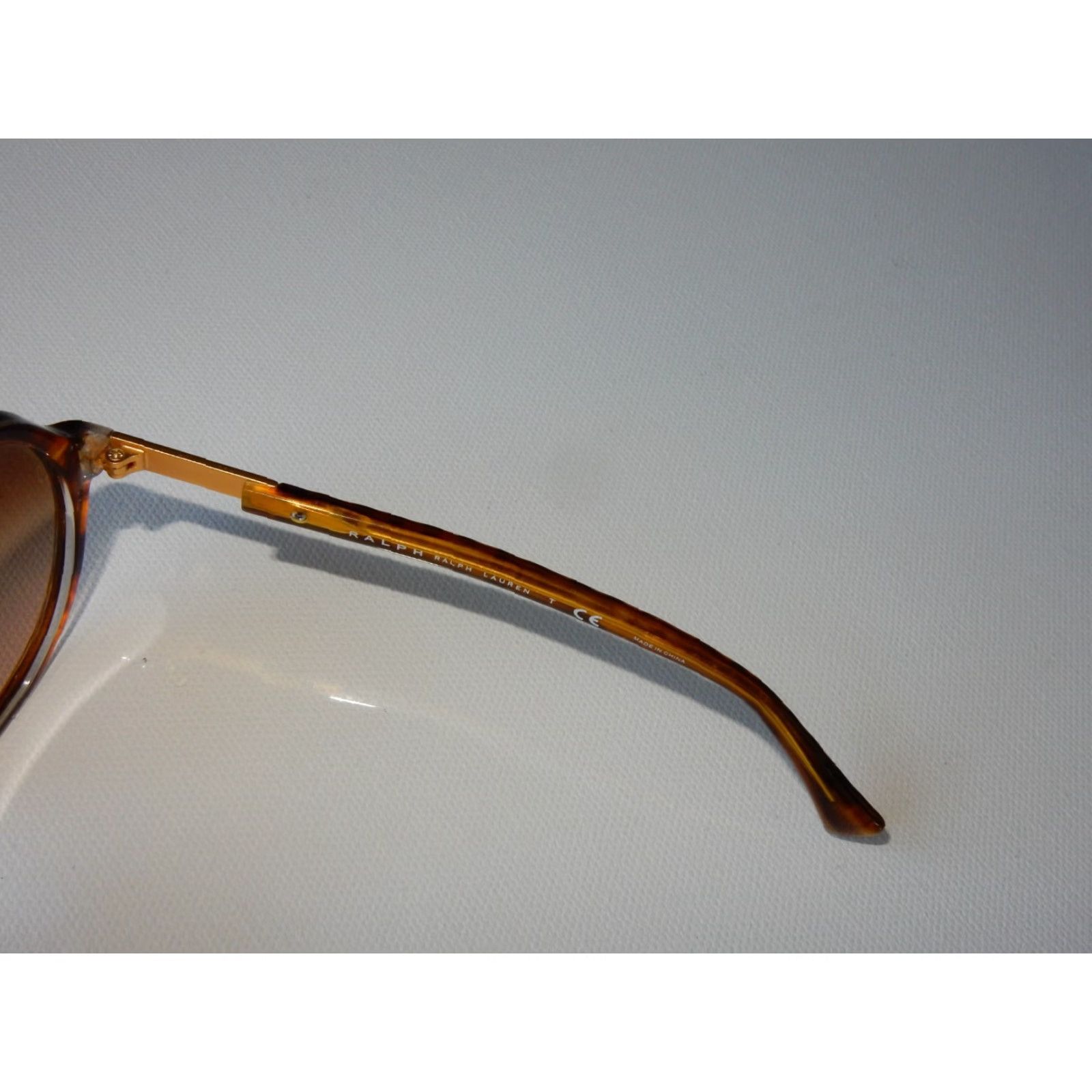Ralph Lauren VINTAGE Ralph Lauren Sunglasses Women Adult Brown 57mm 18mm 135mm Classic Fashion Size ONE SIZE - 4 Thumbnail