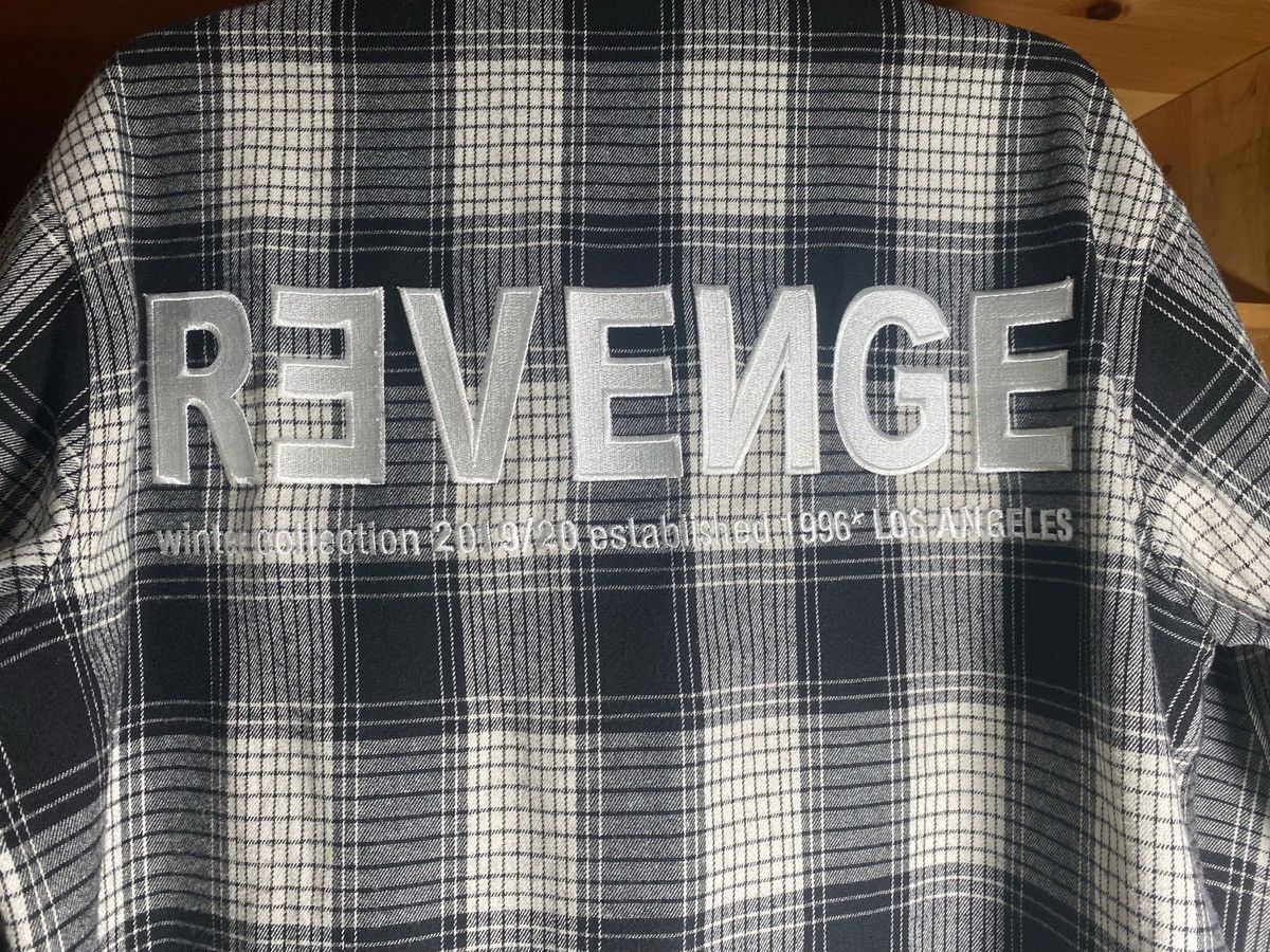 Revenge Revenge Rust Embroidered Flannel Size US M / EU 48-50 / 2 - 8 Thumbnail