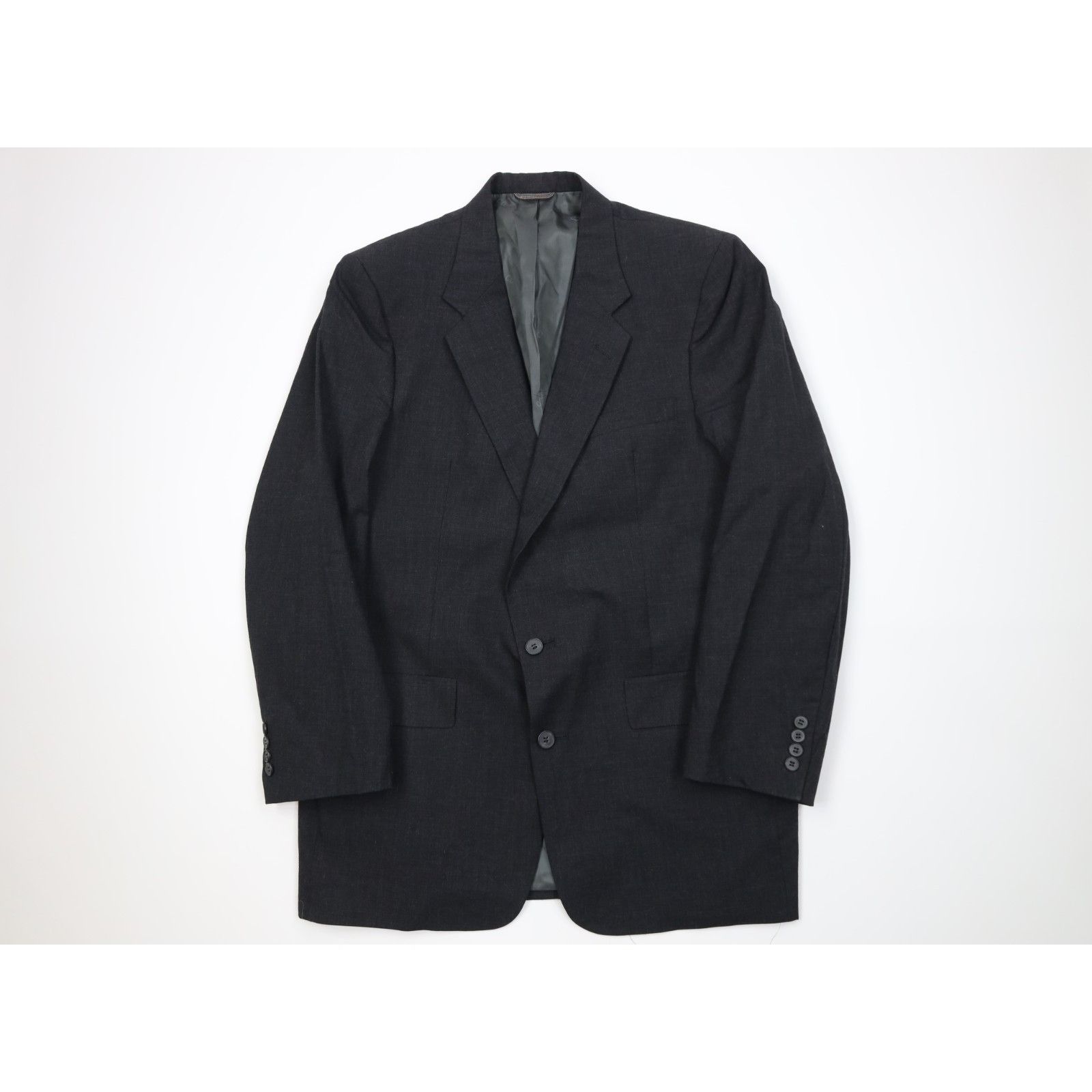 Christian Dior Monsieur Vintage 70s 80s Christian Dior 2 Piece Wool Suit Wedding Size 44L - 2 Thumbnail