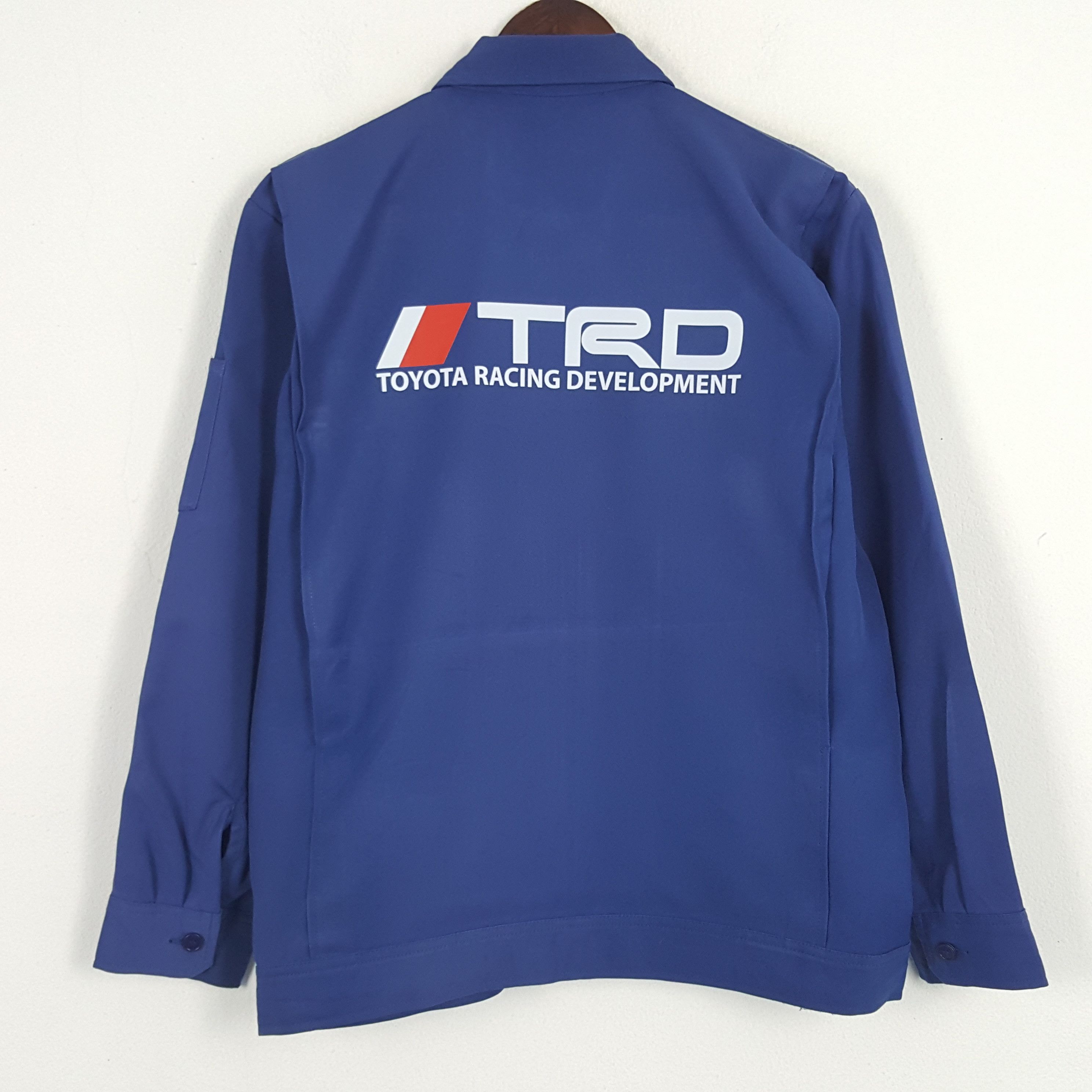 Japanese Brand × Vintage Vintage Toyota Racing Development Custom Art Worker Jacket Size US L / EU 52-54 / 3 - 1 Thumbnail