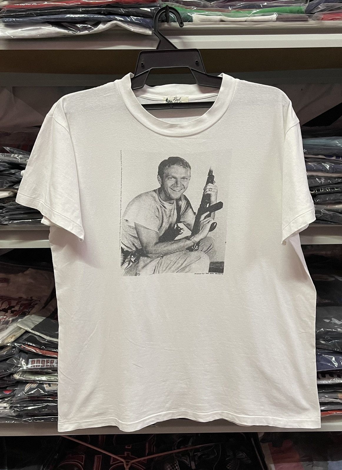 Vintage Vintage 90s Steve McQueen 🔥🔥🔥 Size US XL / EU 56 / 4 - 1 Thumbnail