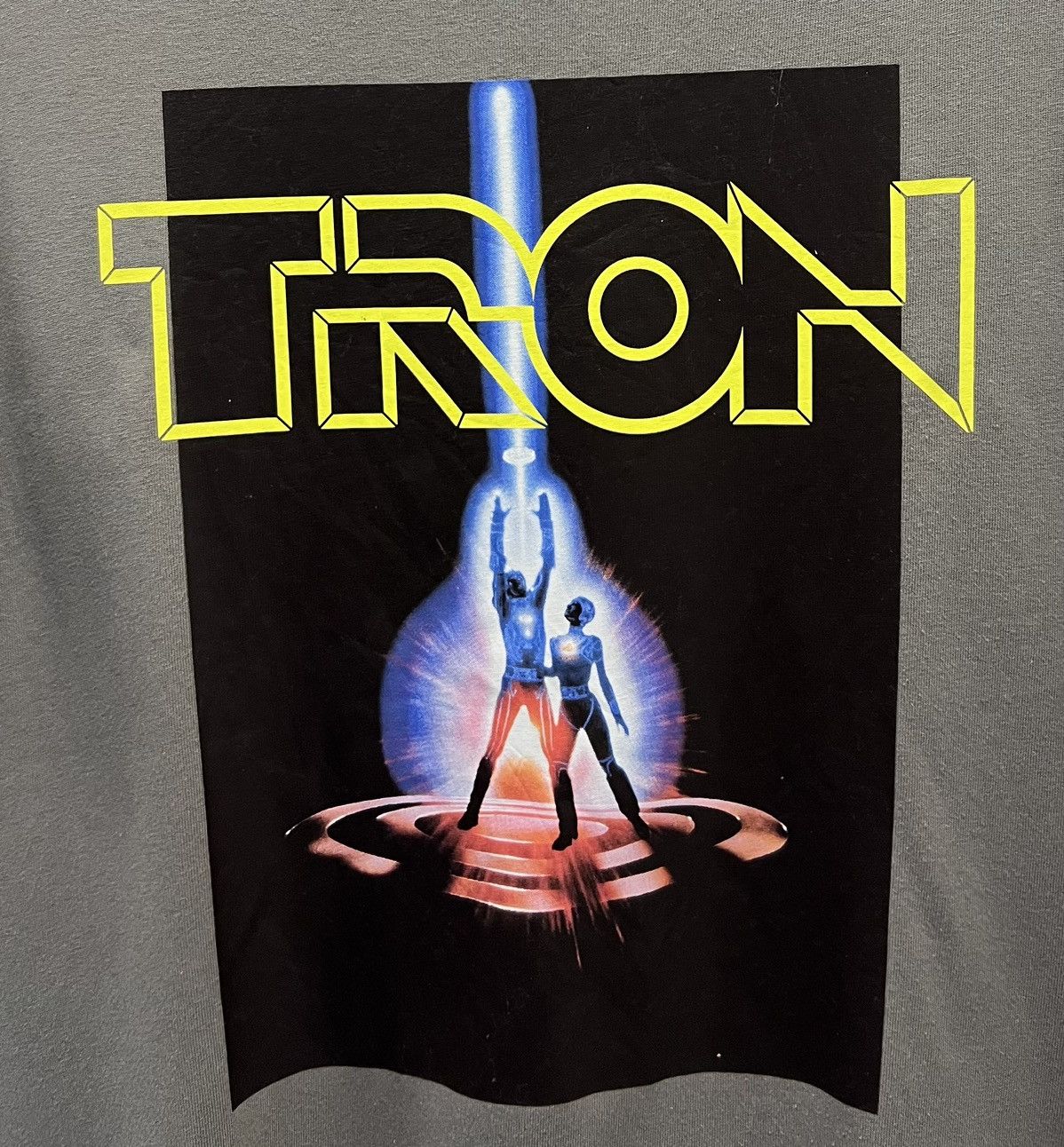 Vintage Vintage TRON LEGACY Disney Movie ELECTRONICA t-shirt Size US XL / EU 56 / 4 - 3 Thumbnail