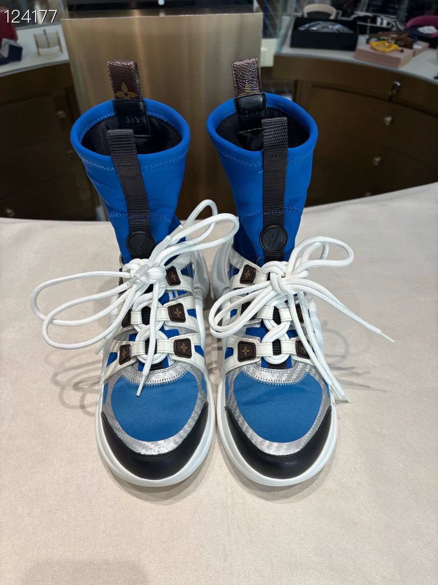 Louis Vuitton Louis Vuitton Archlight High-Top Sneakers Size US 5.5 / IT 35.5 - 1 Thumbnail