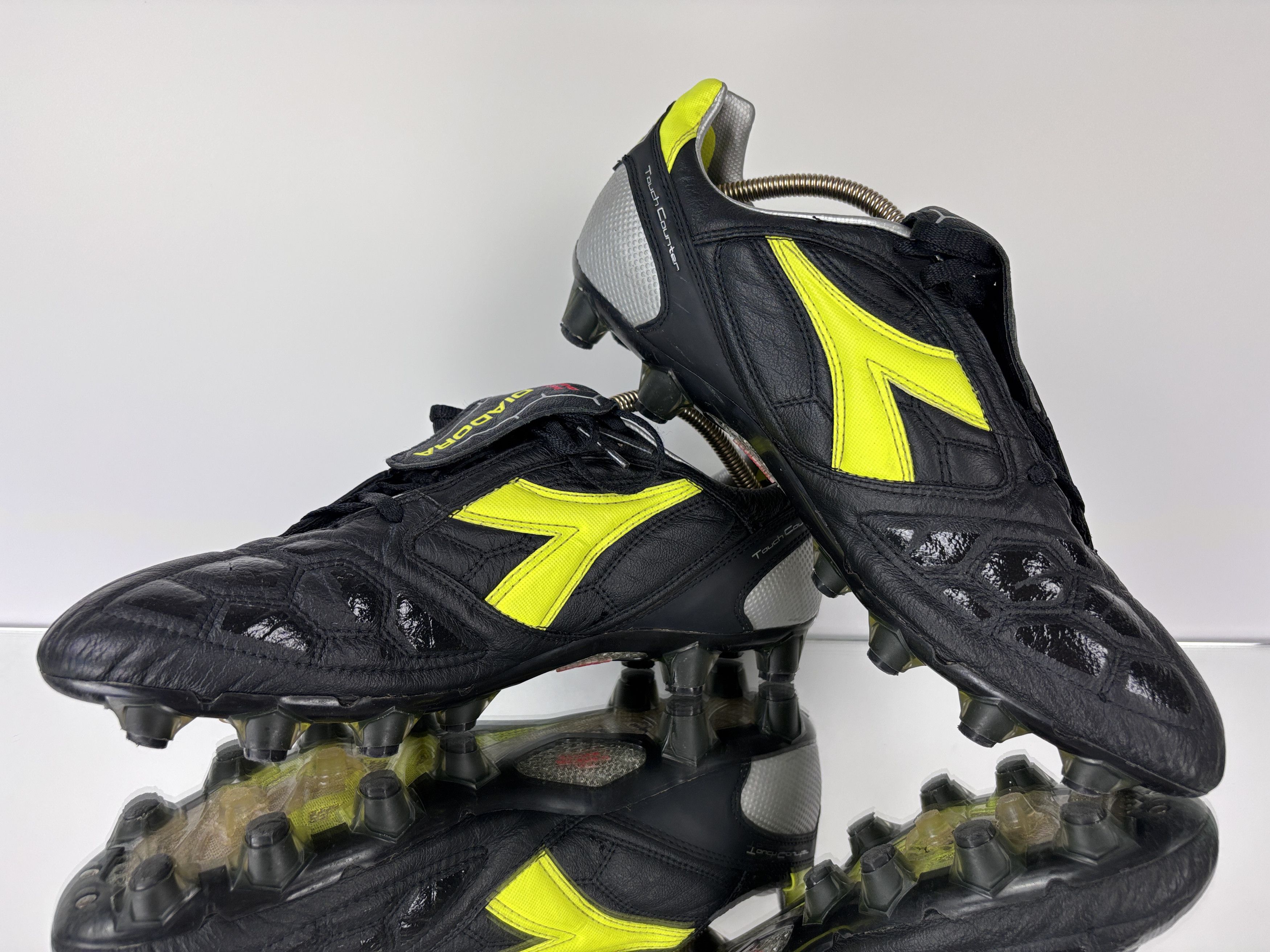 Diadora Diadora DD ELEVEN K Leather Cleats Football EU 46 (30cm) Size US 13 / EU 46 - 2 Thumbnail