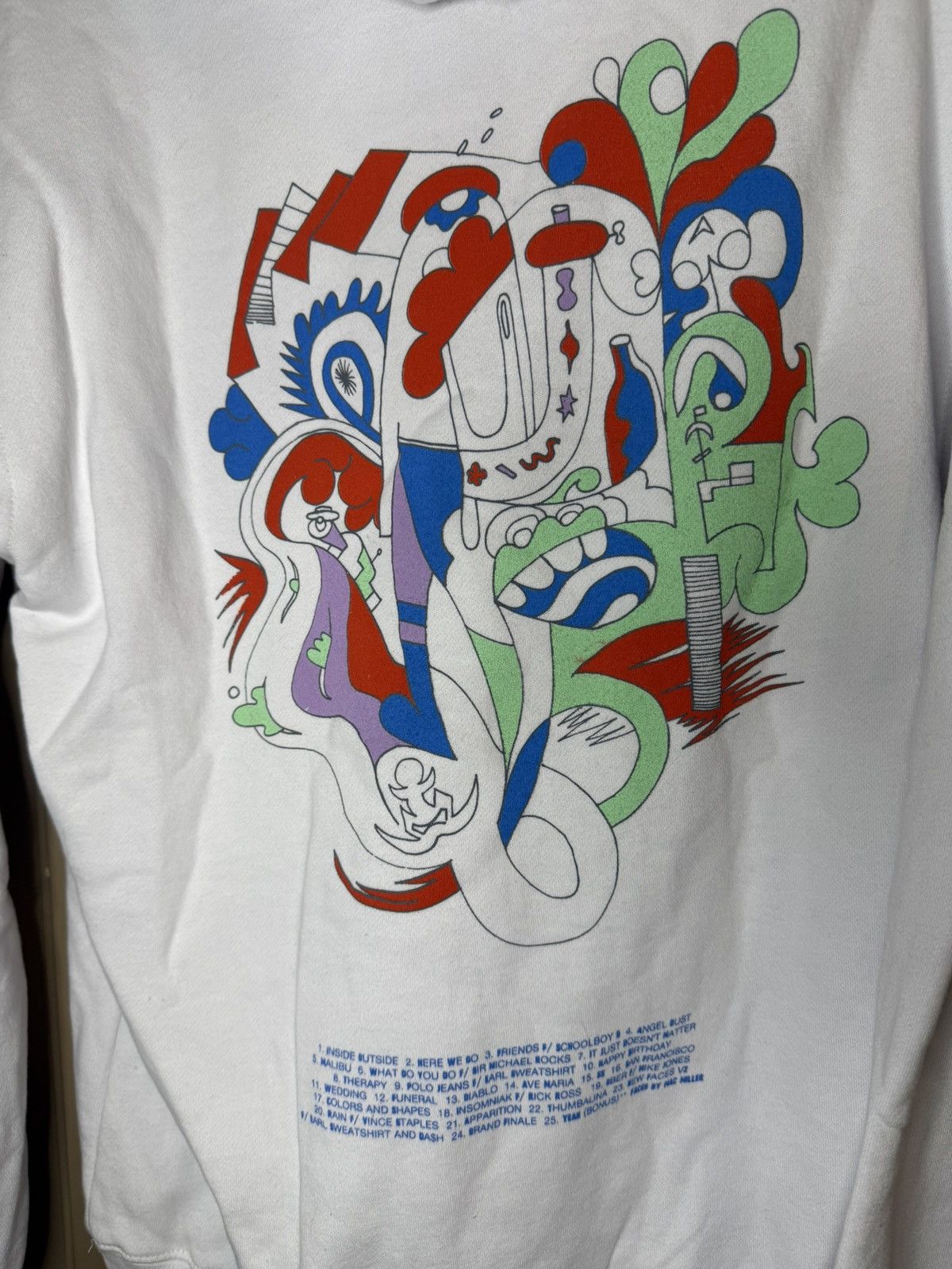 Mac Miller Mac Miller - FACES Hoodie - White Size US M / EU 48-50 / 2 - 5 Thumbnail