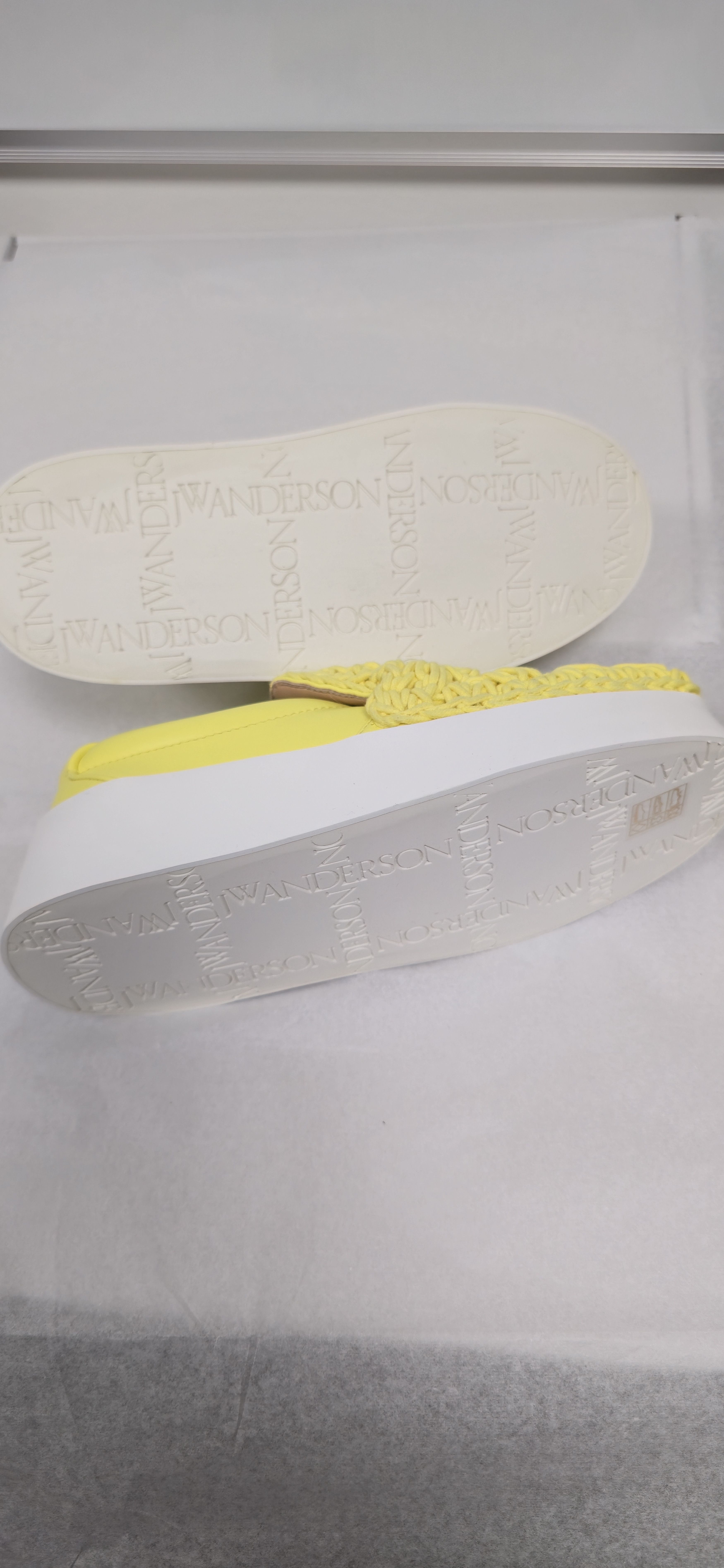 JW Anderson Popcorn Yellow Slip On Sneakers RRP $495 Size US 6 / IT 36 - 4 Thumbnail