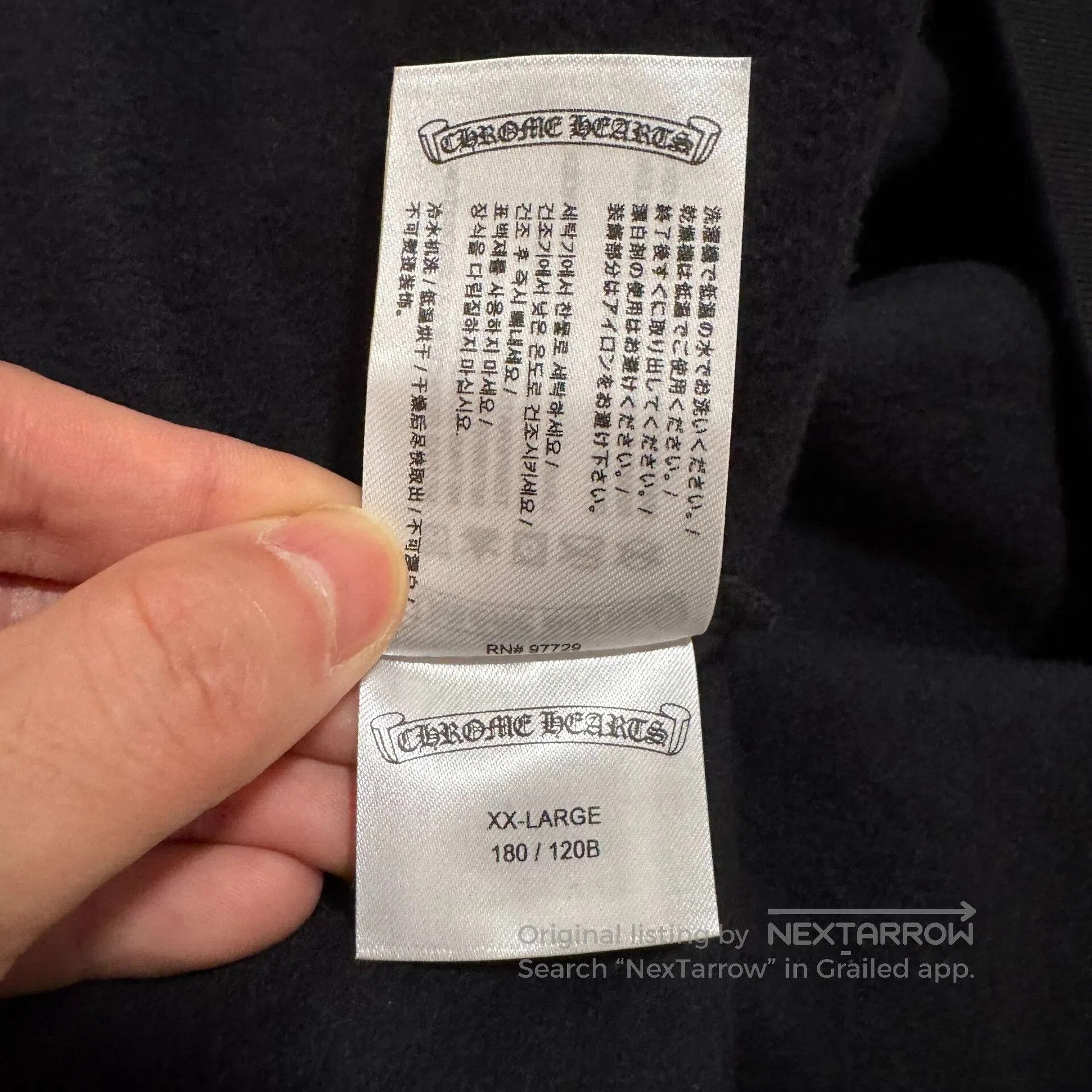 Chrome Hearts chrome hearts black and pink zip. Size US XXL / EU 58 / 5 - 7 Thumbnail