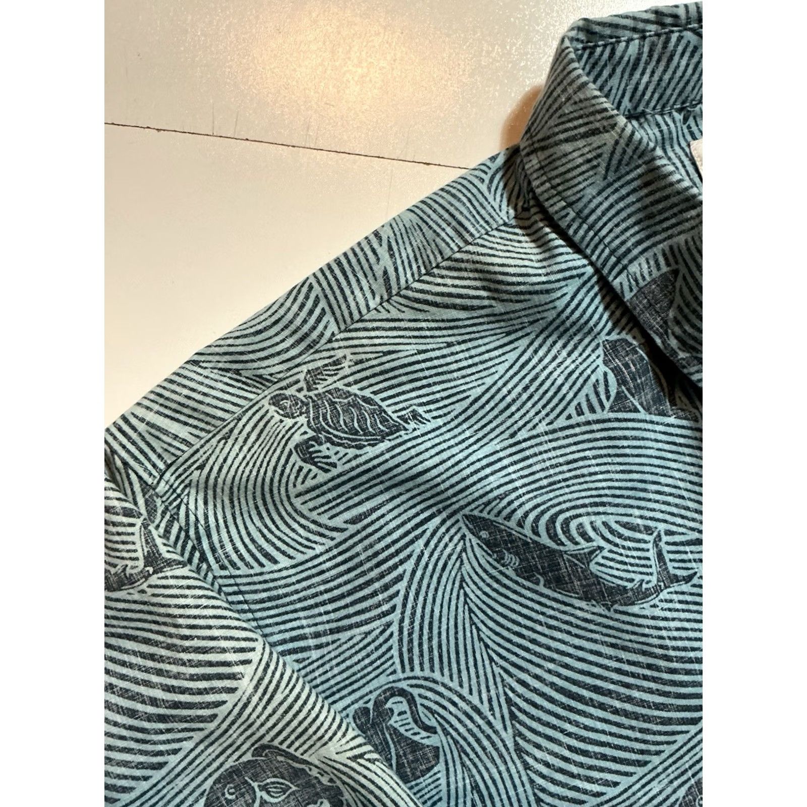 Reyn Spooner VTG Reyn Spooner Dietrich Varez Turtle Shark Fish AOP Hawaiian 1/4 Button Shirt Mens 3XL Multicolor Size US XXL / EU 58 / 5 - 7 Thumbnail
