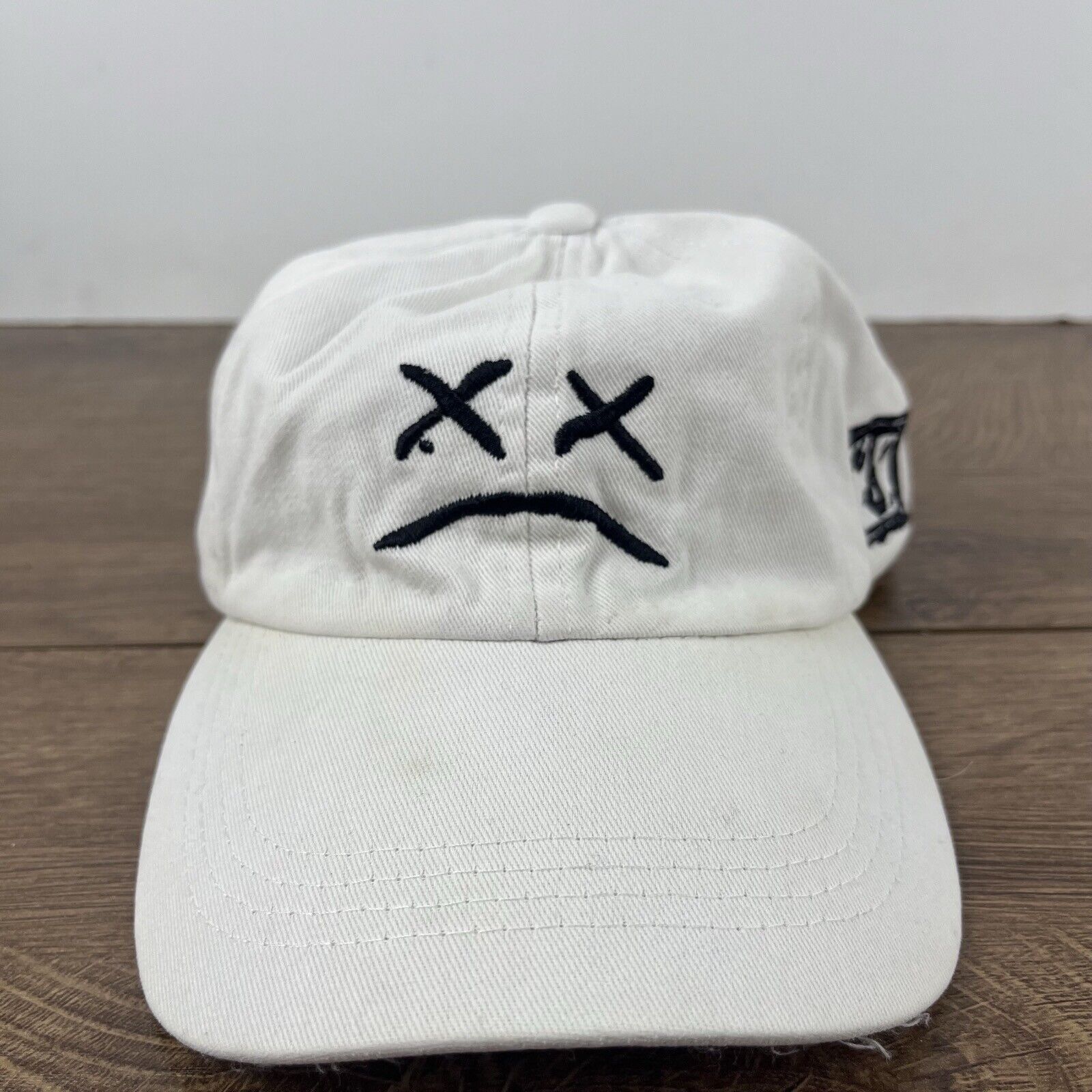 Other Marshmellow Hat White Cap Hat Adjustable Hat White Adult Hat Size ONE SIZE - 3 Thumbnail