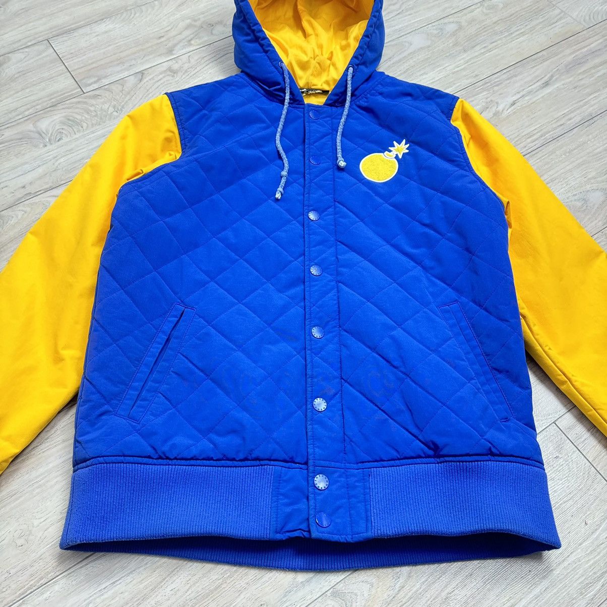 The Hundreds The Hundreds Vintage Hooded Quilted Varsity Bomber Jacket Size US L / EU 52-54 / 3 - 3 Thumbnail