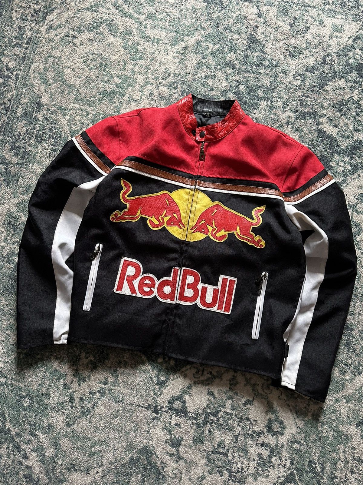 Other VINTAGE RED BULL RACING Y2K MOTO JACKET RARE M Size US M / EU 48-50 / 2 - 3 Thumbnail