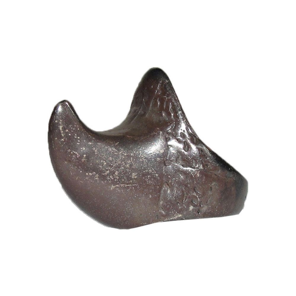 Designer Antiqued Sterling Silver Rhino Horn Ring Rhinoceros Size ONE SIZE - 2 Thumbnail