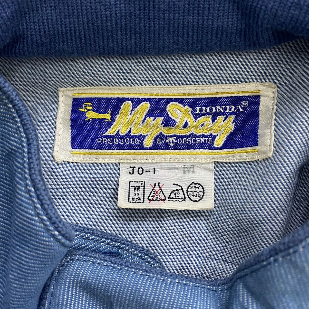 Descente × Honda HONDA x MY DAY x Descente Small Embroidered Logo Blue Denim Size US M / EU 48-50 / 2 - 5 Thumbnail
