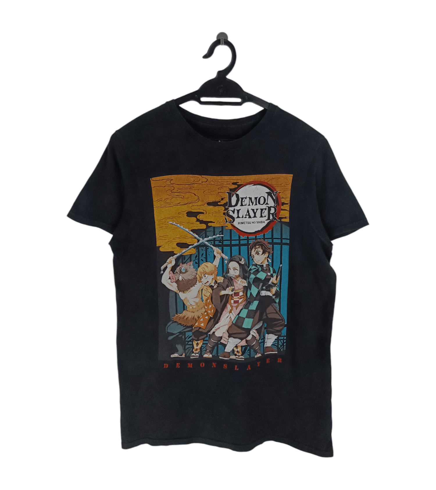 Anime VINTAGE DEMON SLAYER KIMETSU NO YAIBA LINEUP TEE bleach Size US S / EU 44-46 / 1 - 1 Thumbnail