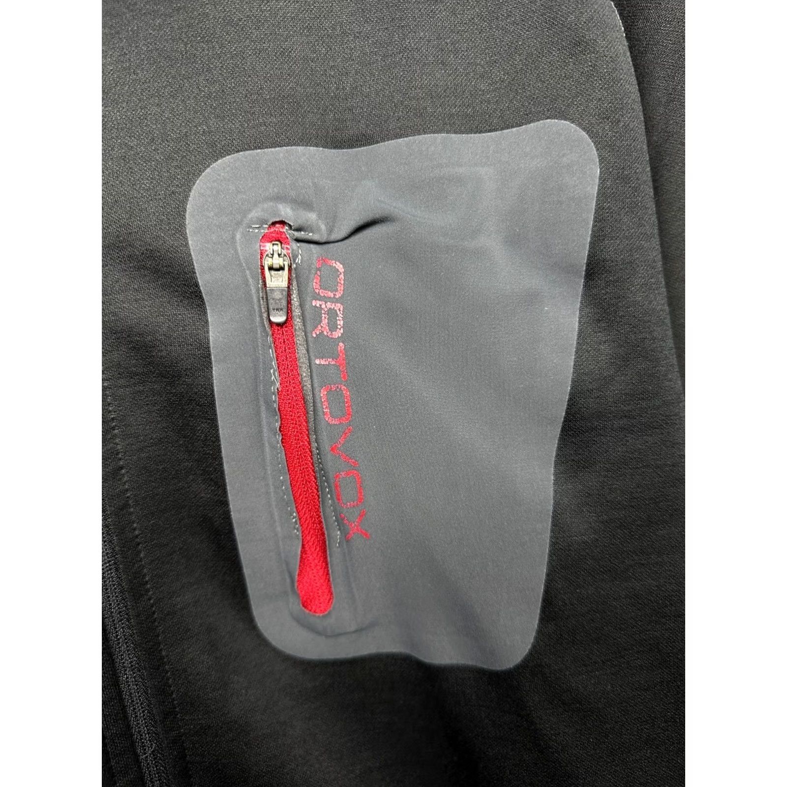 ORTOVOX ORTOVOX Mens Merino Wool Hoodie Track Top Jacket L Black Zip Jacket Mens Size US L / EU 52-54 / 3 - 3 Thumbnail