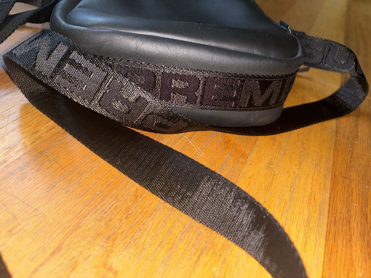 Supreme Supreme black leather side bag Size ONE SIZE - 2 Thumbnail