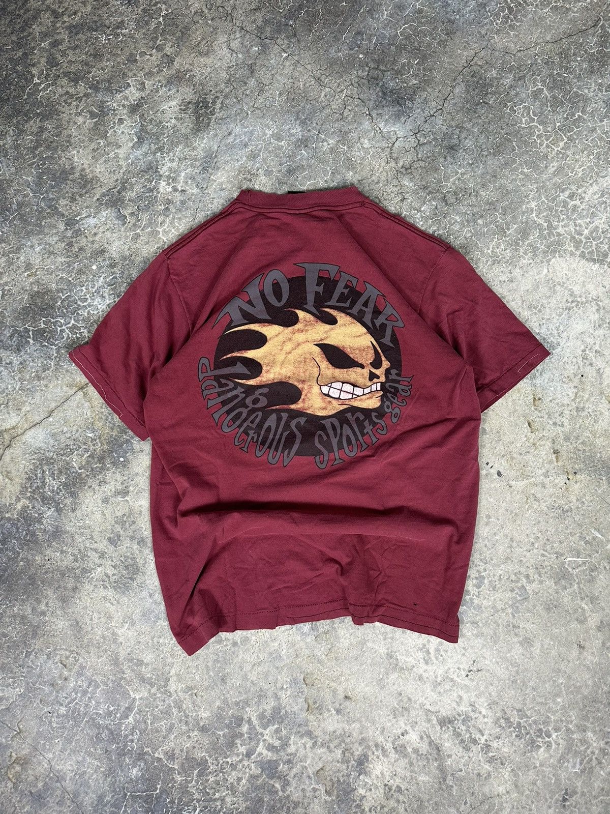 Vintage thrashed moto tee Size US L / EU 52-54 / 3 - 1 Thumbnail