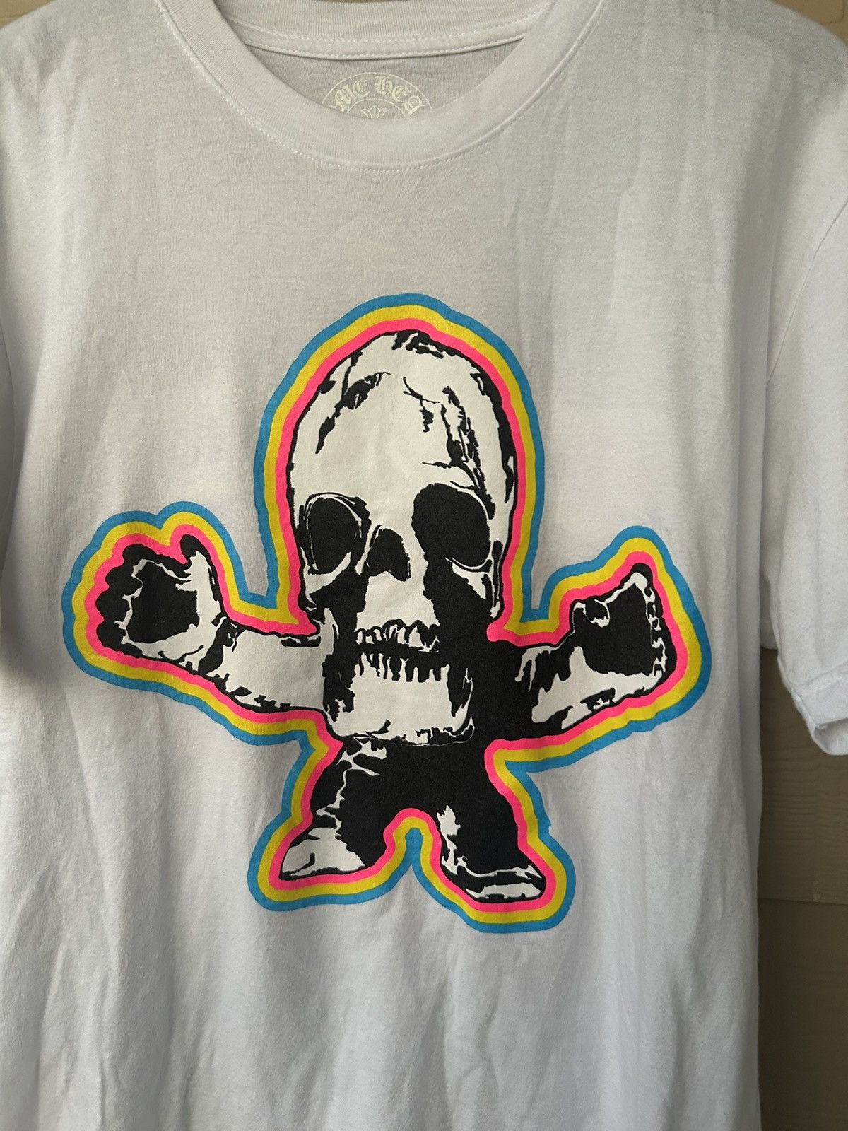 NEW CHROME HEARTS FOTI HARRIS SKULL TEE