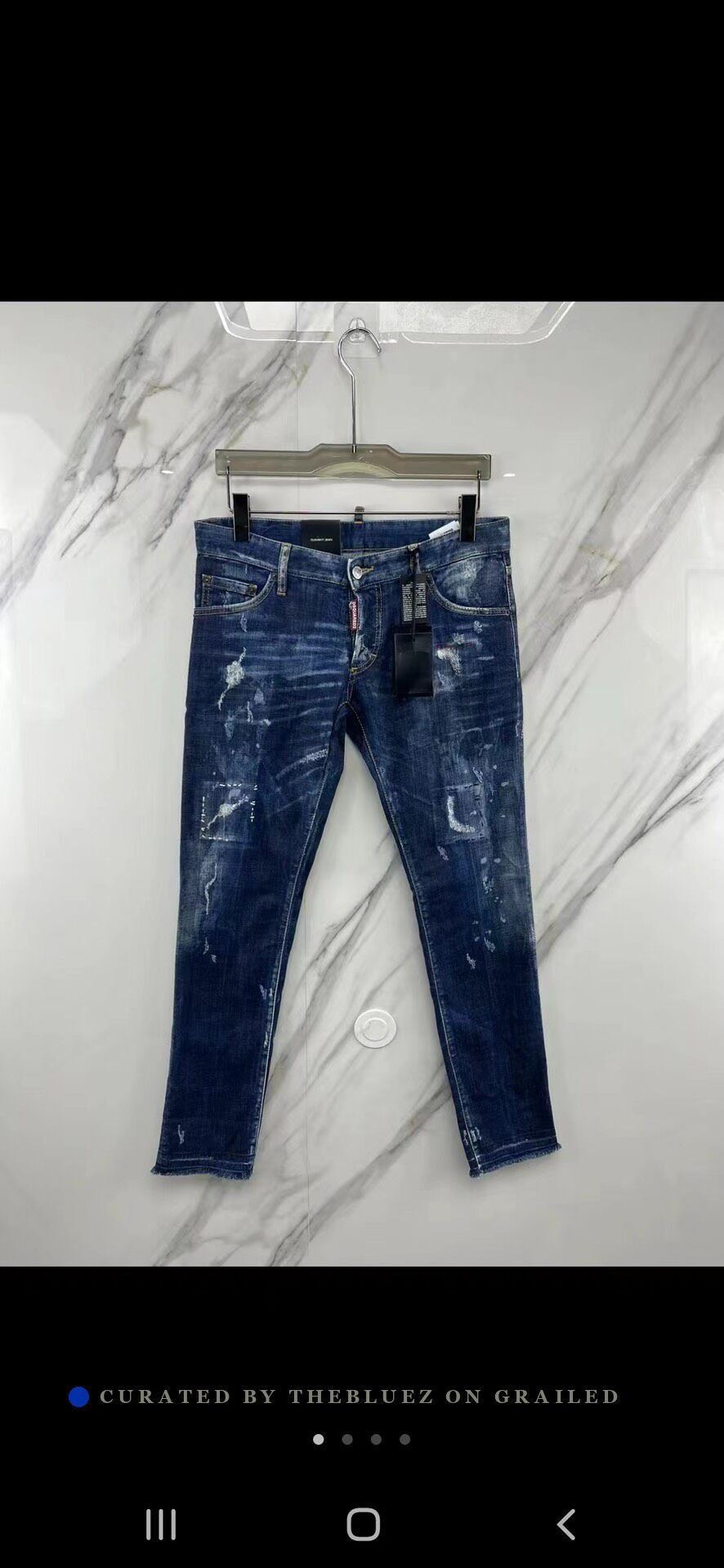 Dsquared2 DSQUARED2 Limited Paint Jeans 48 Size US 32 / EU 48 - 1 Thumbnail