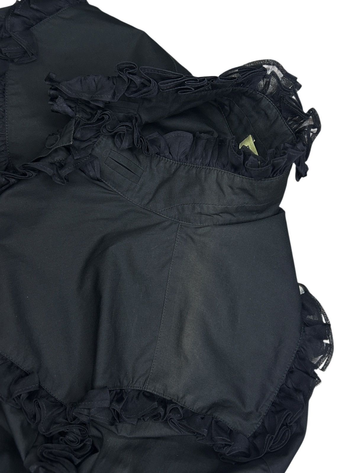 Balenciaga F/W 05 Ruffled Shirt Size M / US 6-8 / IT 42-44 - 12 Thumbnail