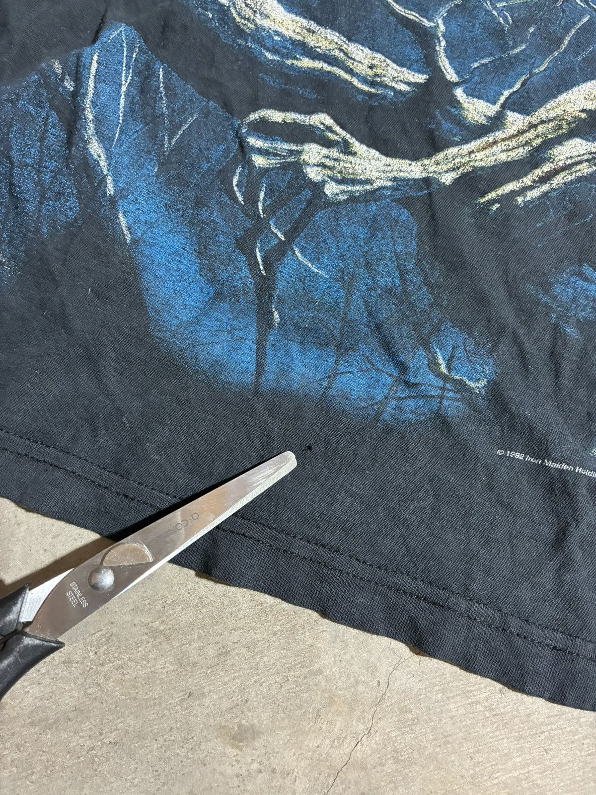 Other Vintage Iron Maiden Fear of the Dark 1992 bad t shirt faded Size US S / EU 44-46 / 1 - 8 Thumbnail