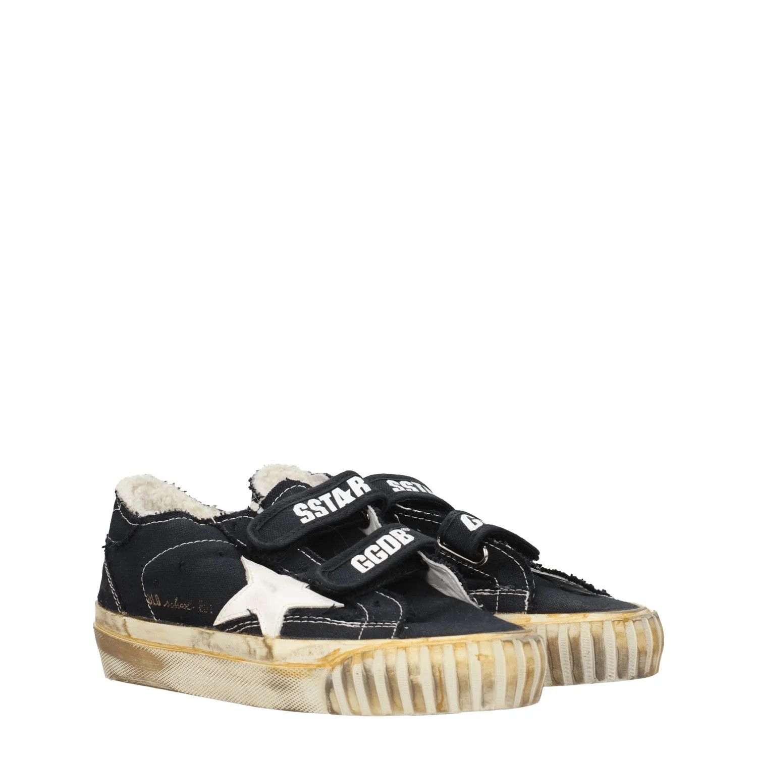 Golden Goose o1w1db10625 Old School Sneakers in Black/White Size US 10 / EU 43 - 4 Thumbnail
