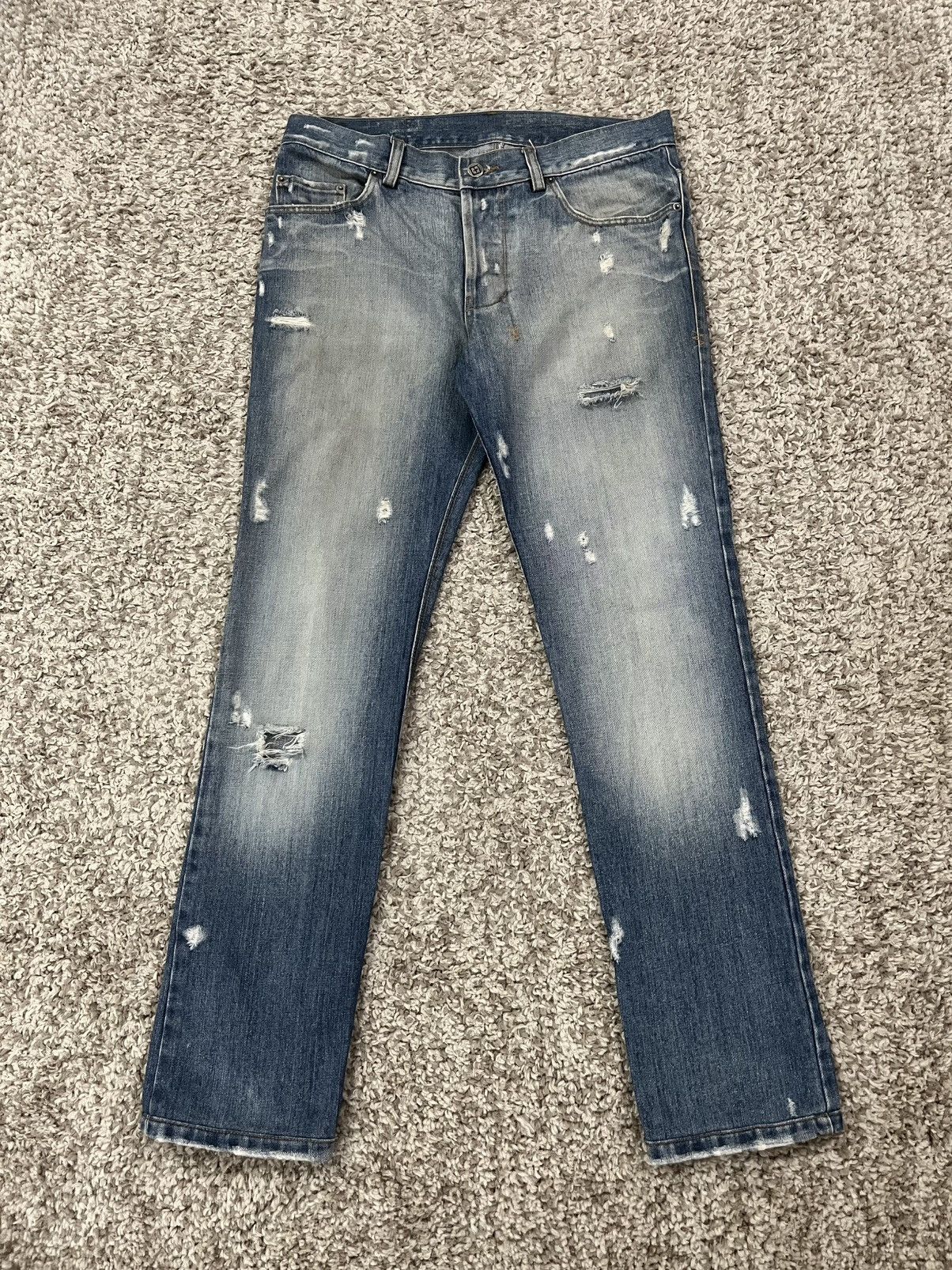 Ksubi OG KSUBI VAN WINKLE DISTRESSED DENIM Size US 32 / EU 48 - 2 Thumbnail