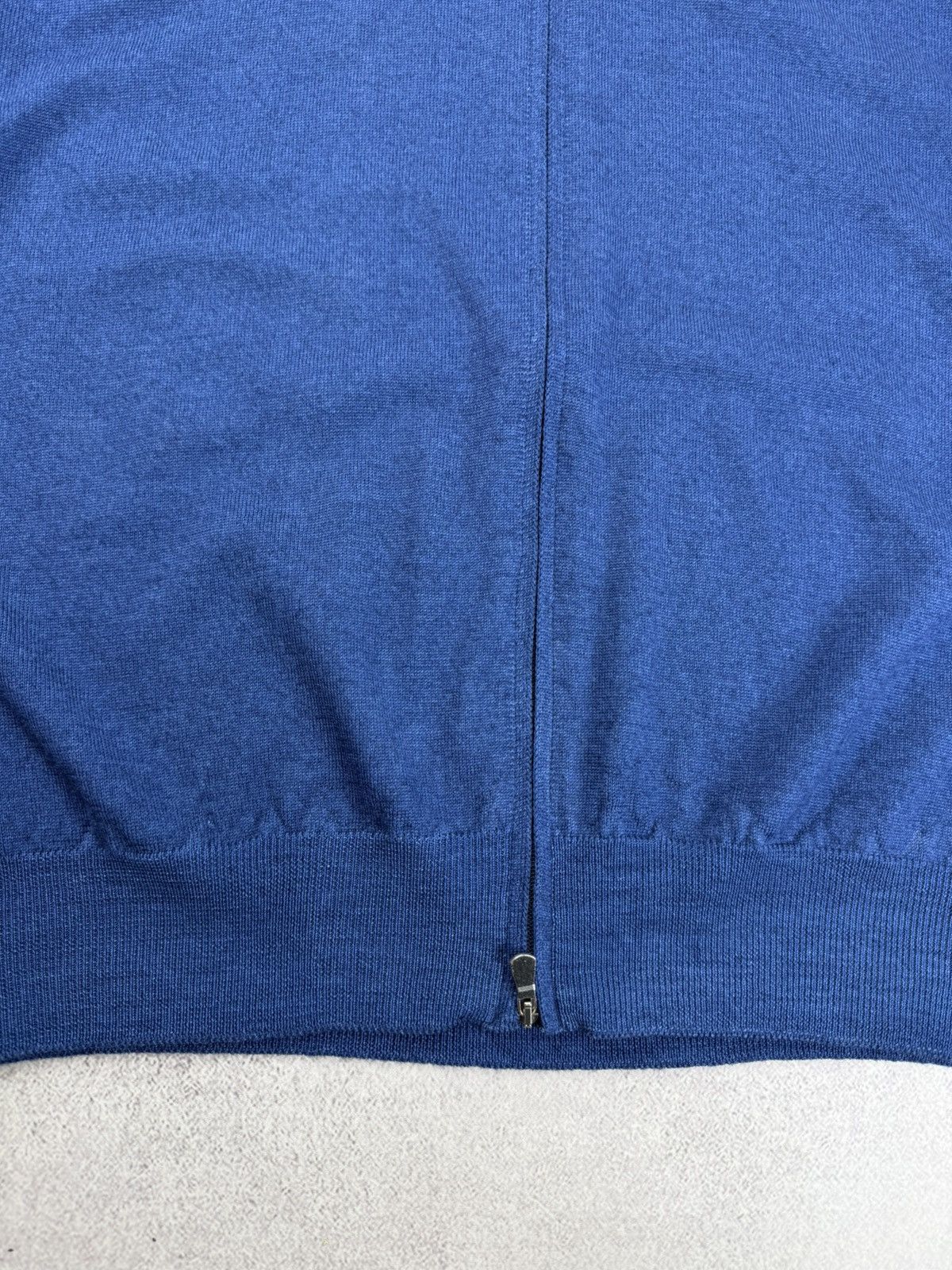 Gran Sasso Gran Sasso Zip Up Wool Knit Sweatr Size 54 Size US L / EU 52-54 / 3 - 4 Thumbnail