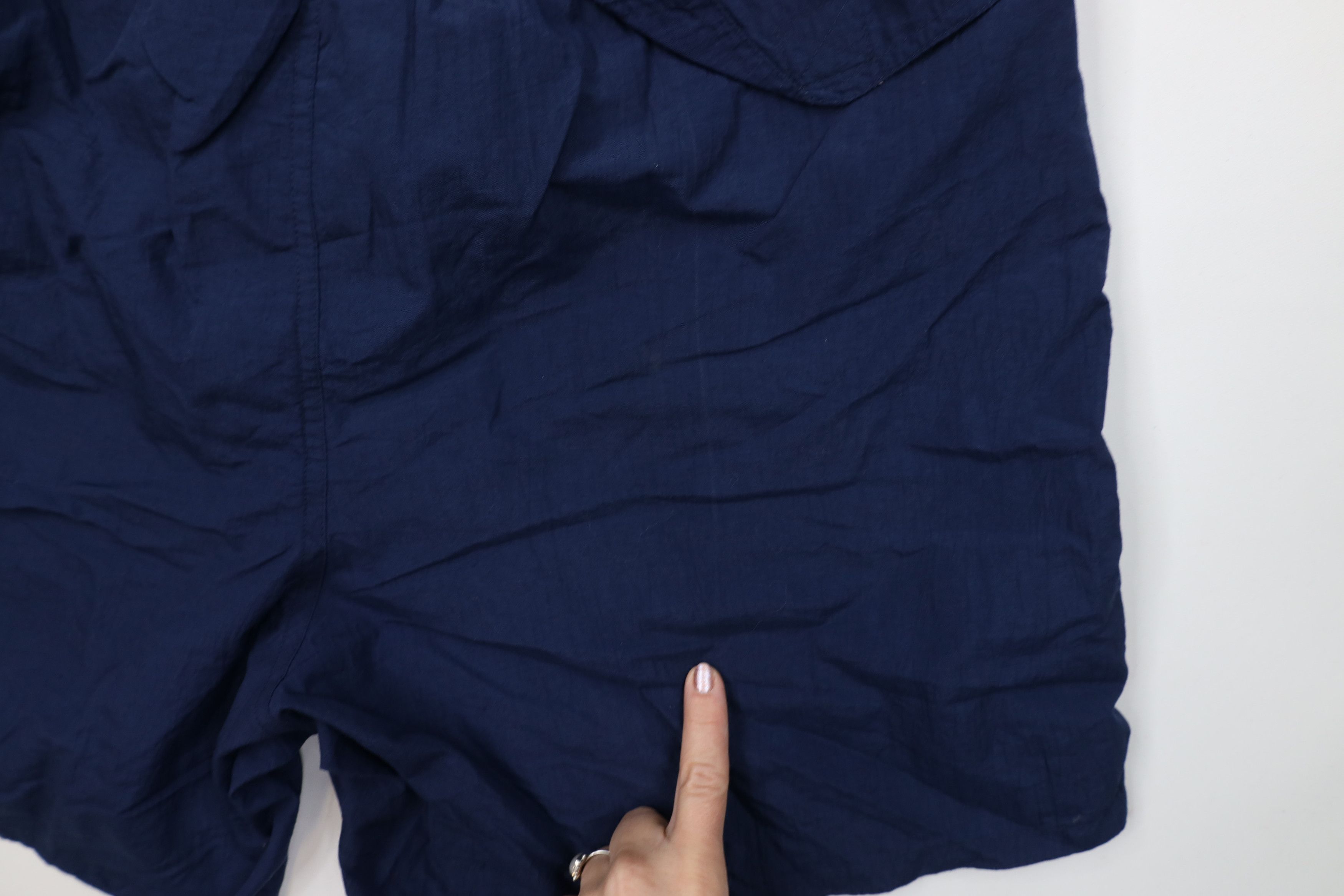 Vintage Vintage 90s Streetwear Running Jogging Soccer Shorts Blue Size US 34 / EU 50 - 14 Thumbnail