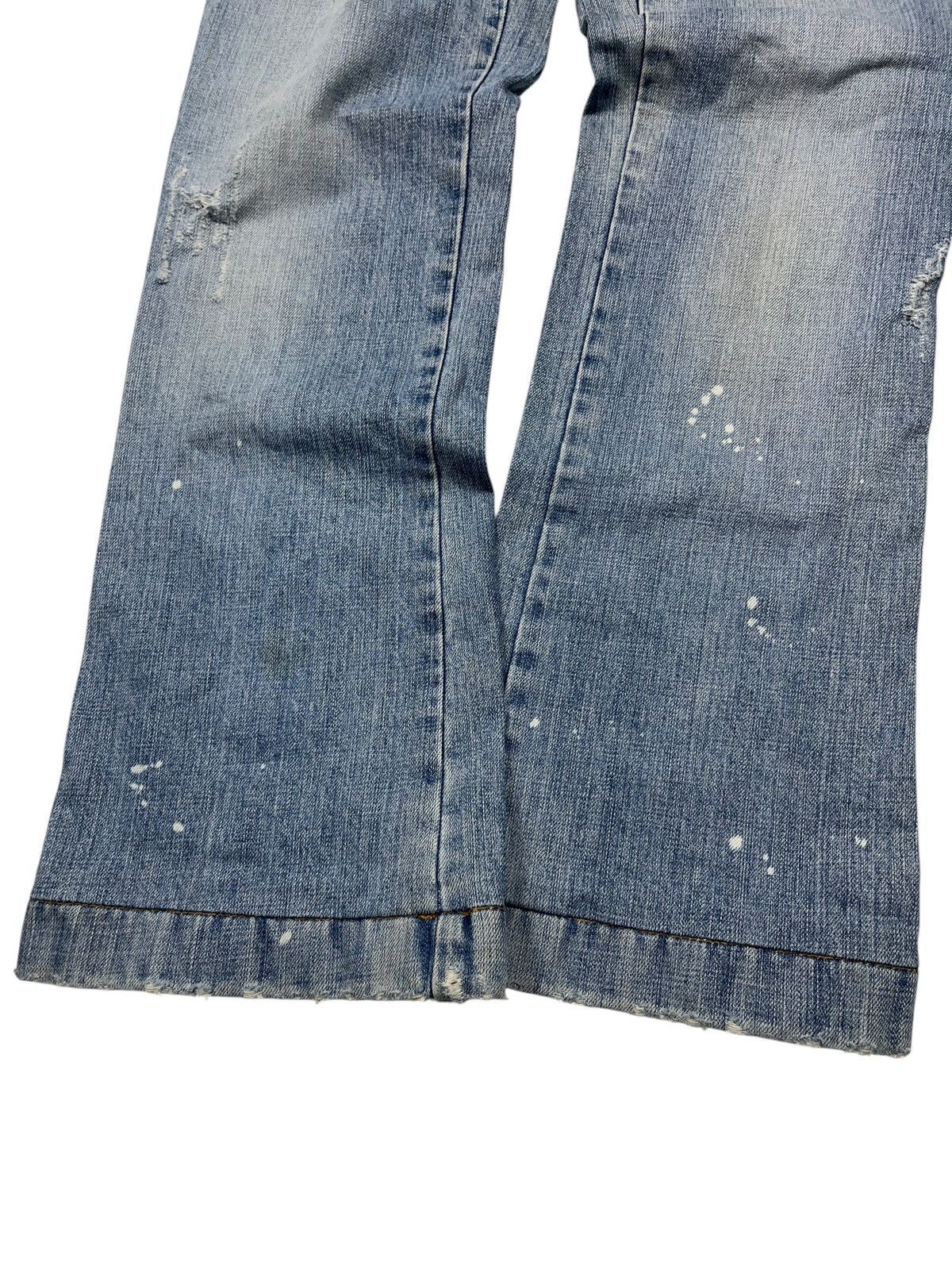 Dolce & Gabbana Vintage Dolce & Gabbana Hollywood Cowboy Distressed Jeans Size 28" / US 6 / IT 42 - 5 Thumbnail