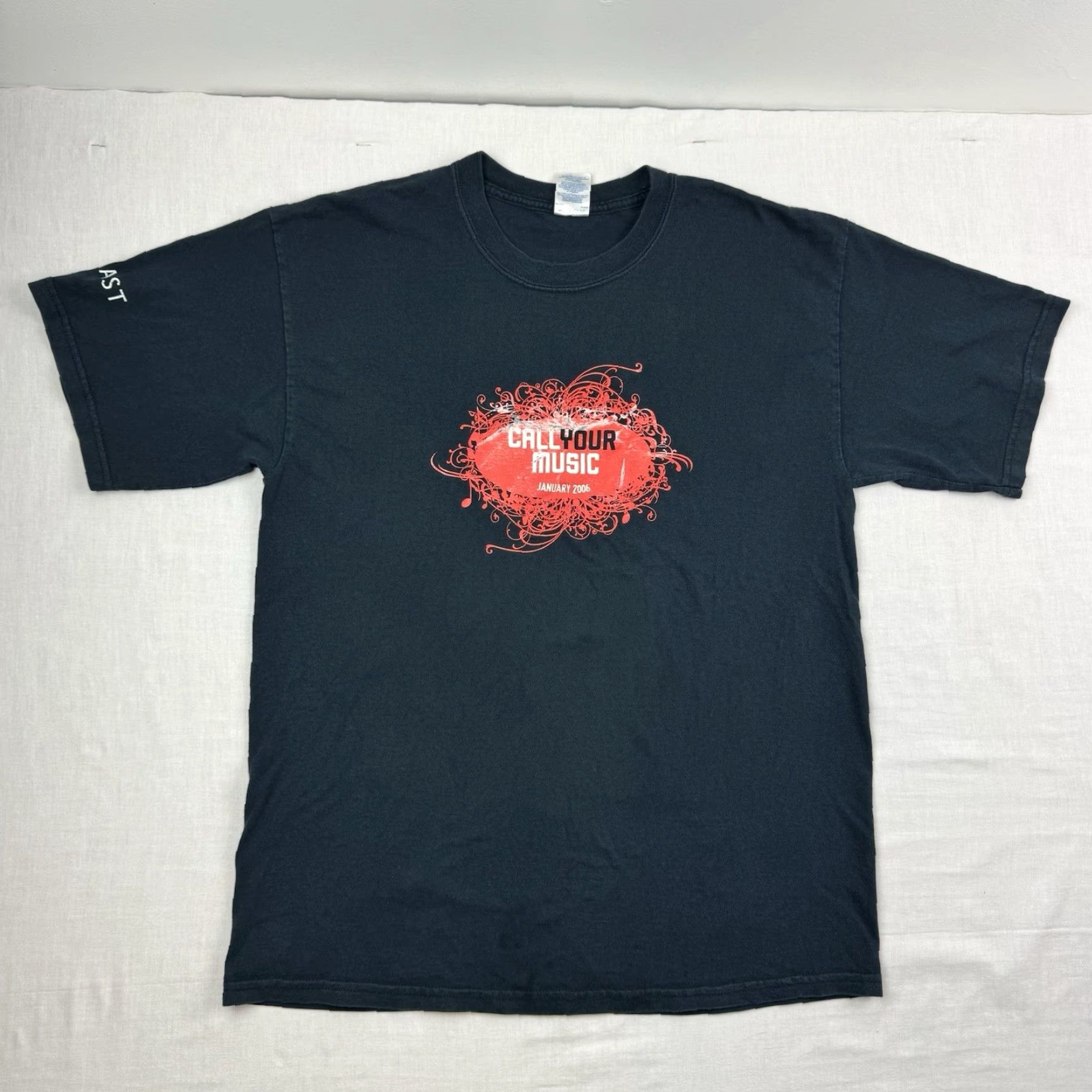 Gildan Vintage Gildan Music Promo T-Shirt Adult Large Black Y2K 2006 Tech Men Size US L / EU 52-54 / 3 - 2 Thumbnail
