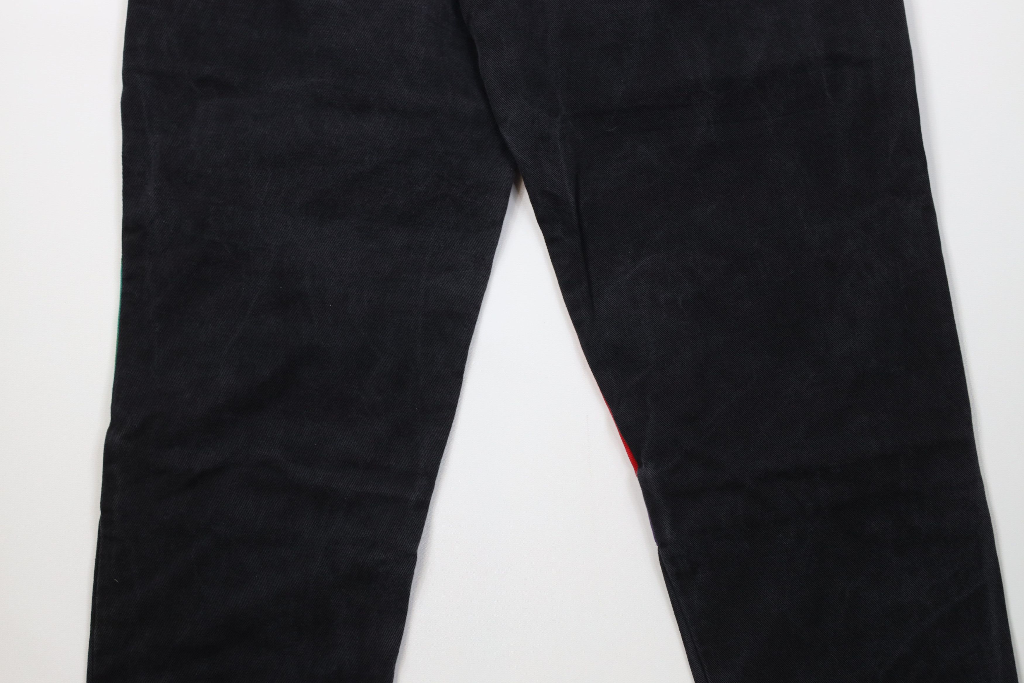 Vintage Vintage 90s Streetwear Baggy Fit Malcolm X Denim Jeans Black Size US 34 / EU 50 - 14 Thumbnail