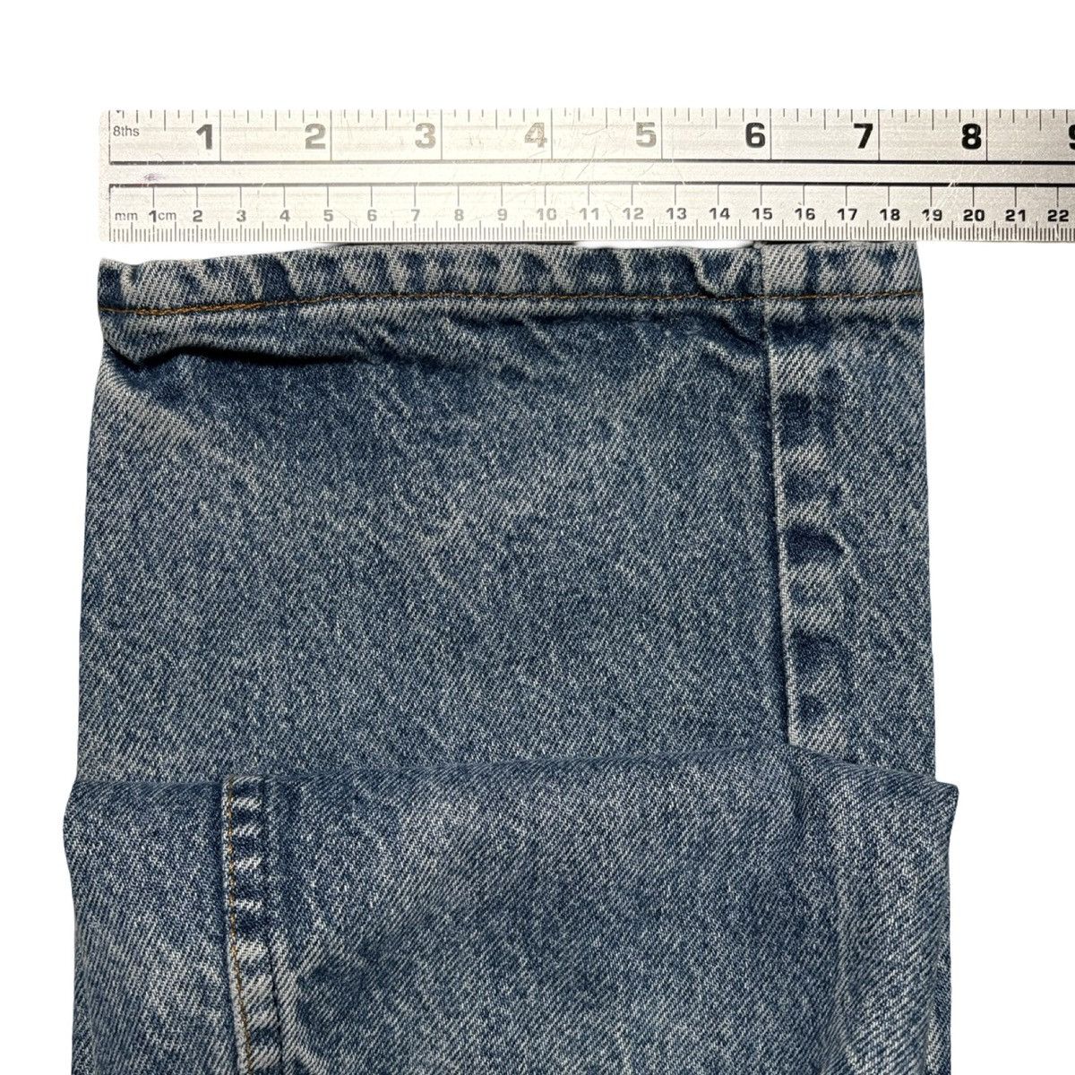 Levi's Vintage 80s Levi's Light Wash 509 0217 Orange Tab Jeans 33 Size US 33 - 9 Thumbnail
