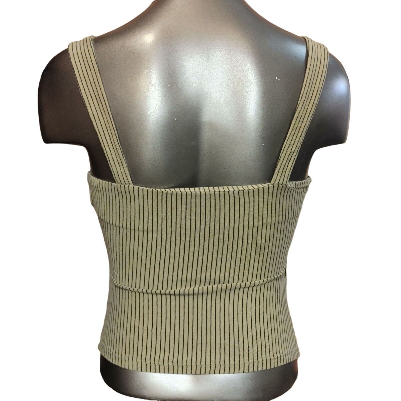 Other Express One Eleven Women's Brown Cropped Tank Top Small Size S / US 4 / IT 40 - 2 Thumbnail