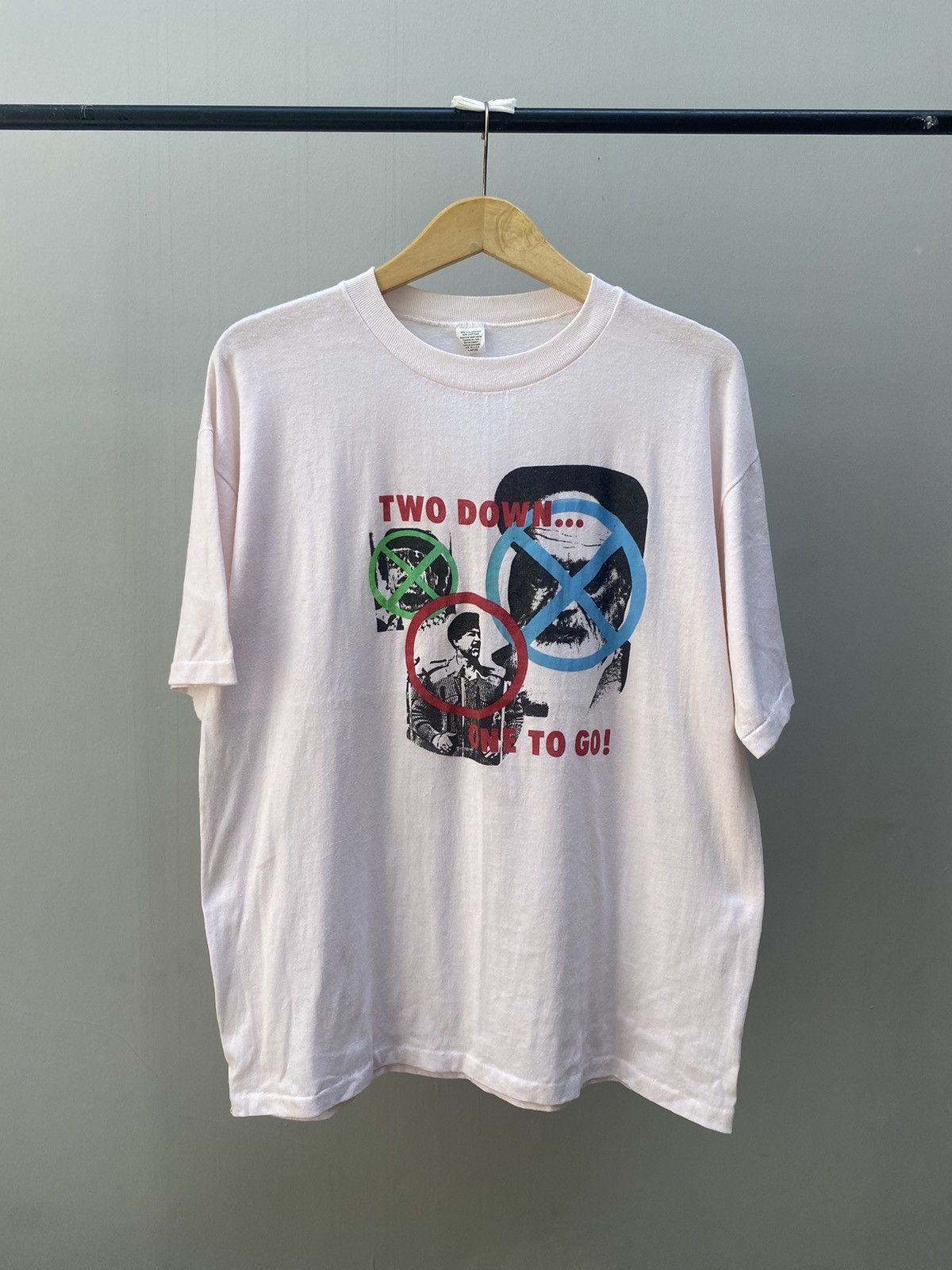 Vintage The Middle East Political T Shirt Size US XL / EU 56 / 4 - 1 Thumbnail